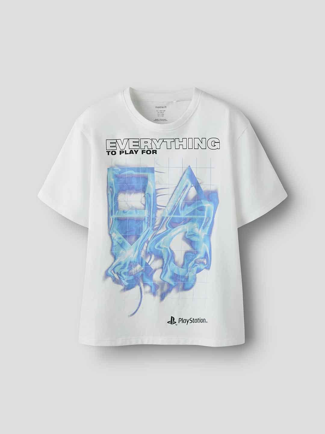Name It t-shirt kids bianco grafica Playstation