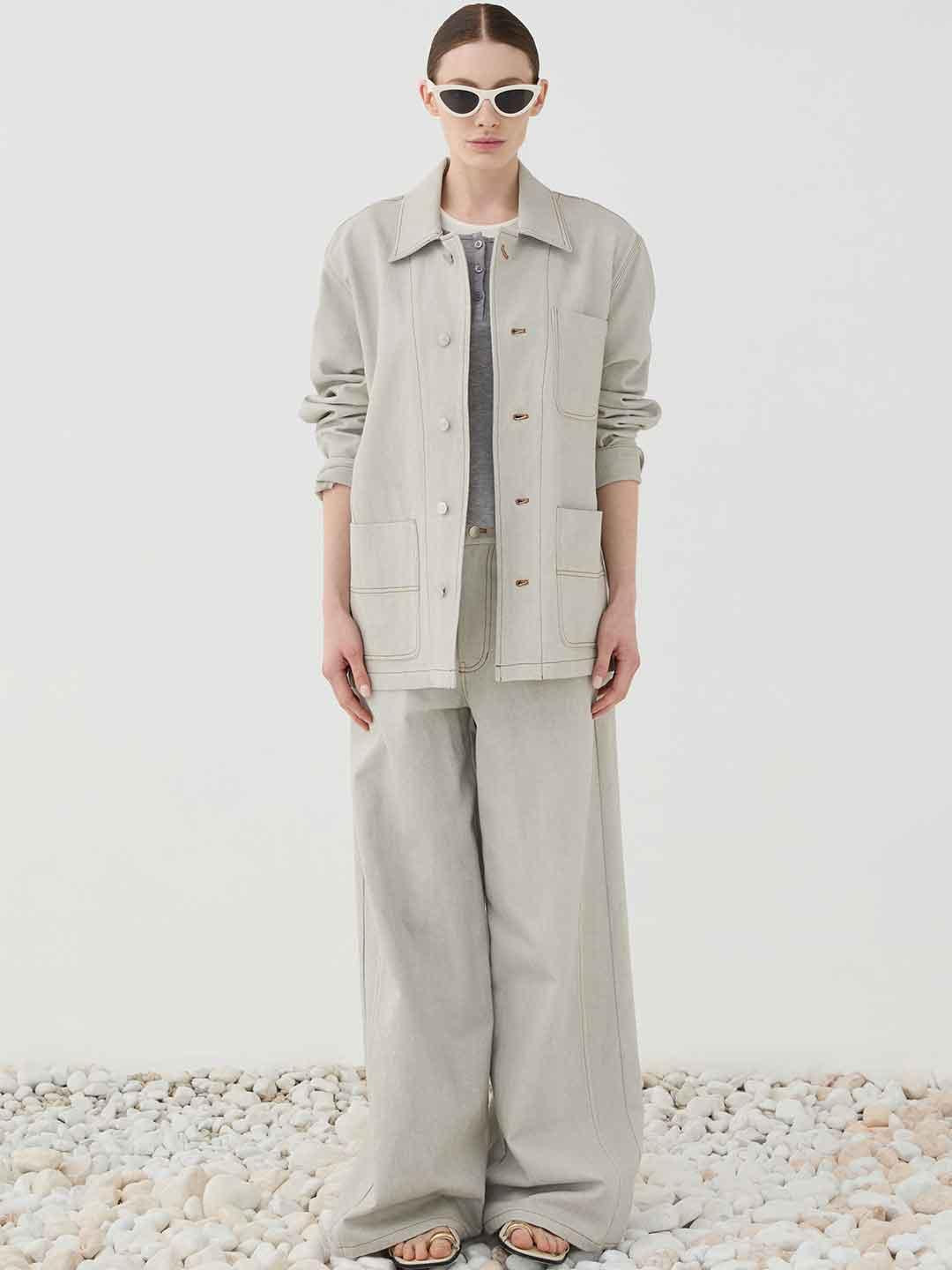 Eleh jeans grigio