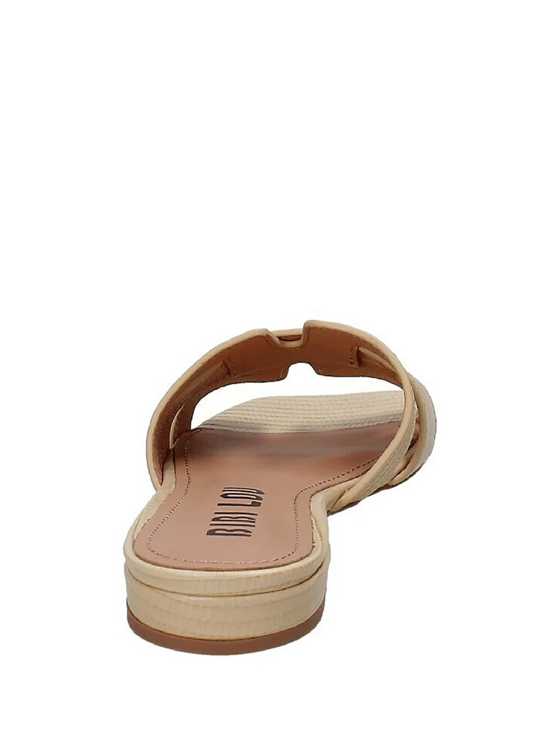 Bibi Lou Agrifogliola sandali beige martellata