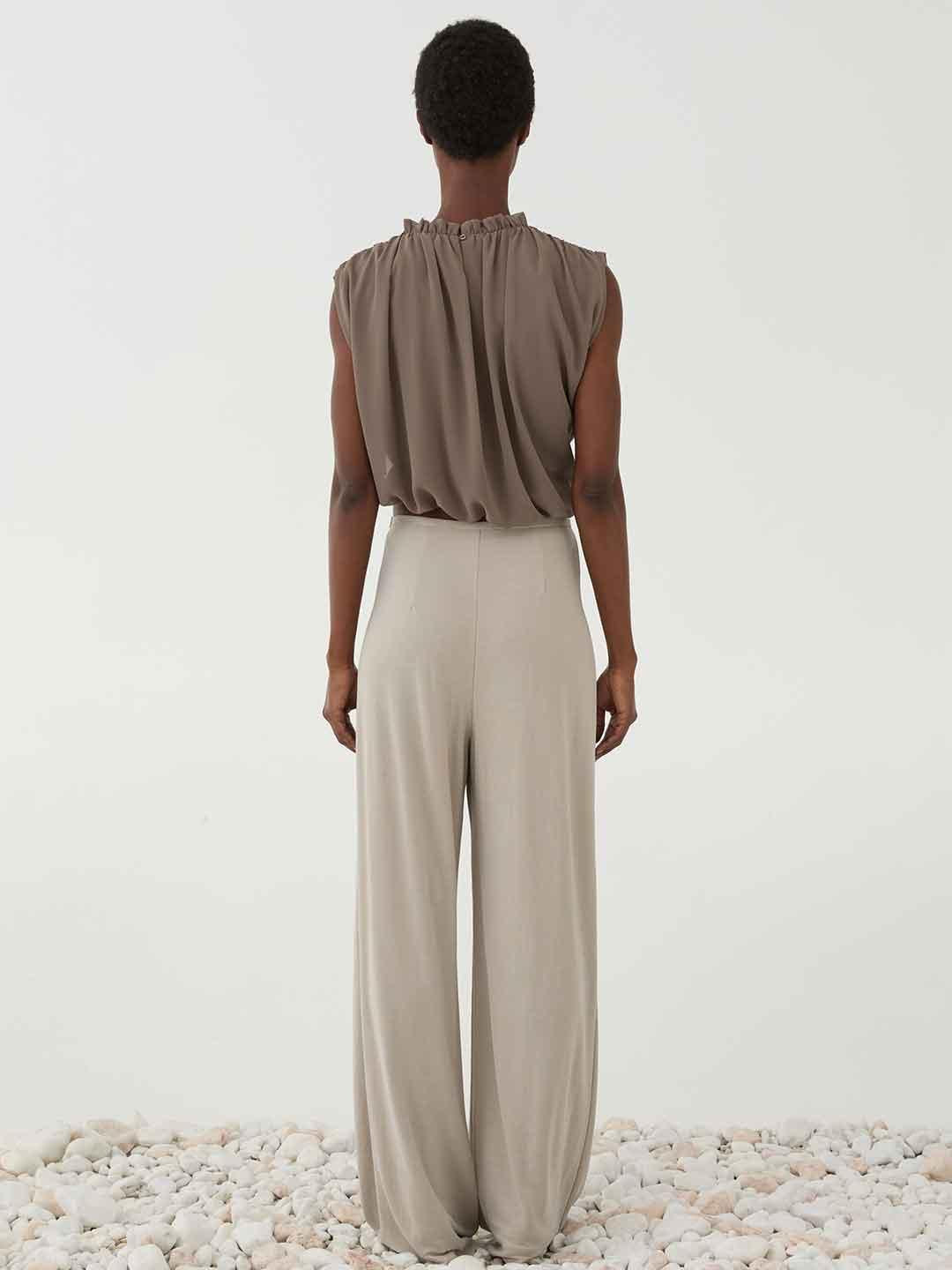 Eleh pantaloni beige