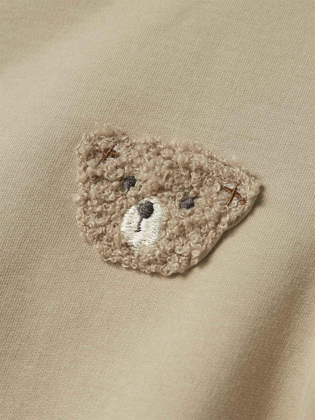 Name It felpa kids beige con teddy