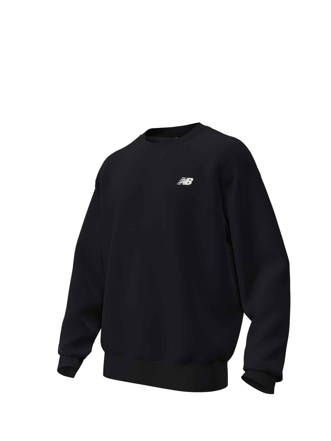 New Balance felpa nero girocollo