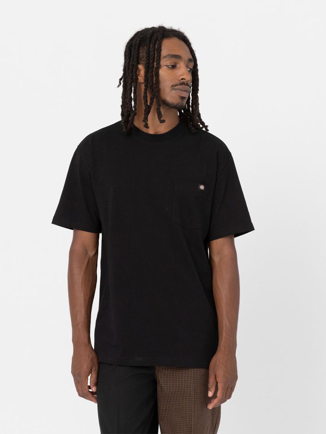 Dickies Luray t-shirt nero con taschino