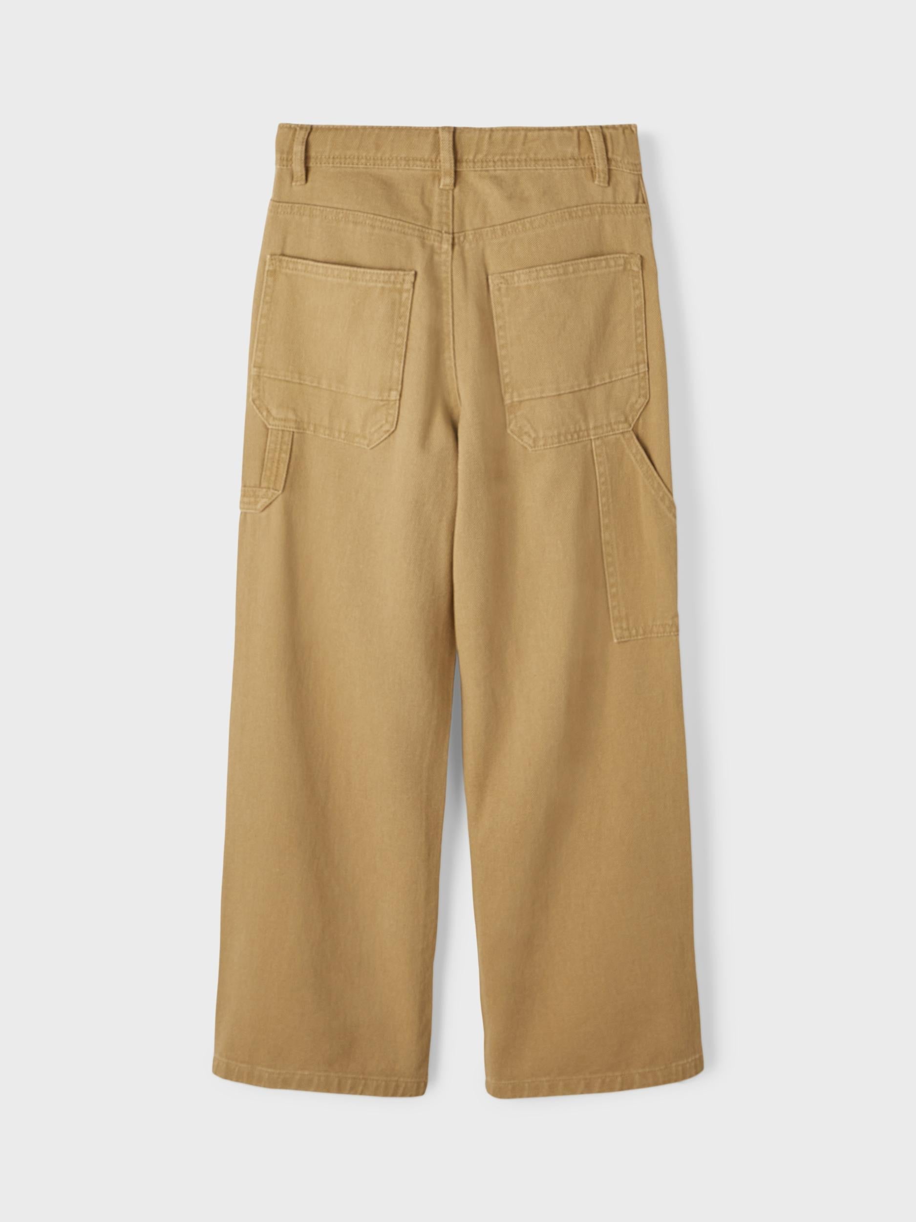 Name It pantalone kids beige con taglio diritto