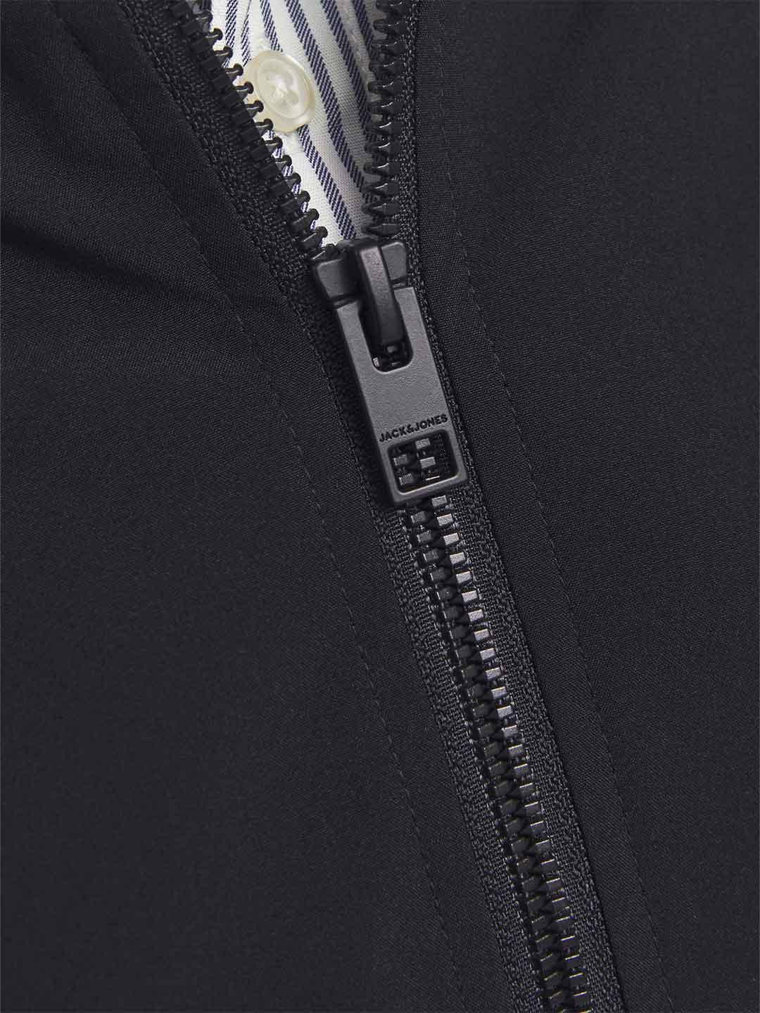 Jack & Jones giubbino nero a bomber