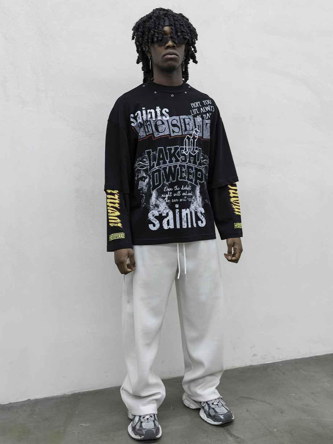 Present Day t-shirt nero