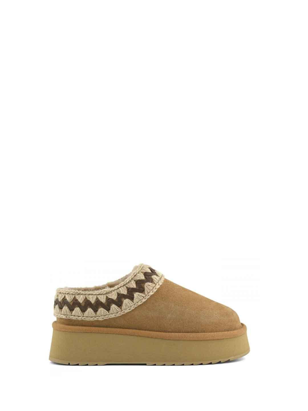 Mou Platform Clog sabot beige