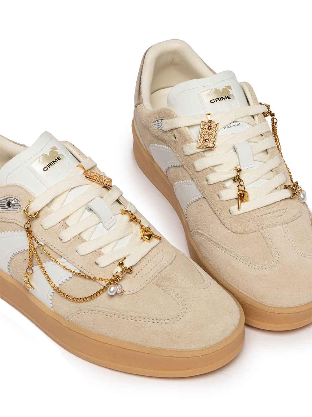 Crime Wembley sneakers beige