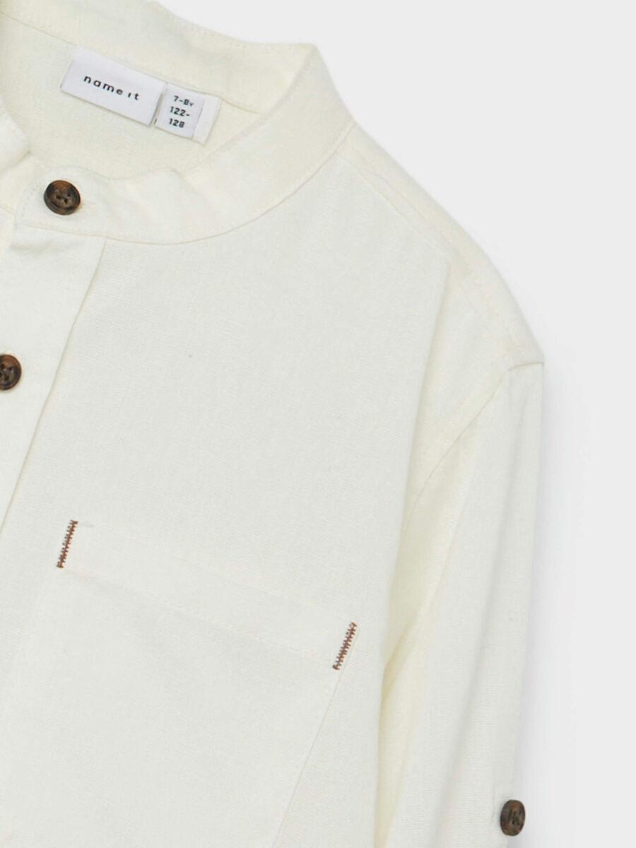 Name It kids camicia bianca a maniche lunghe