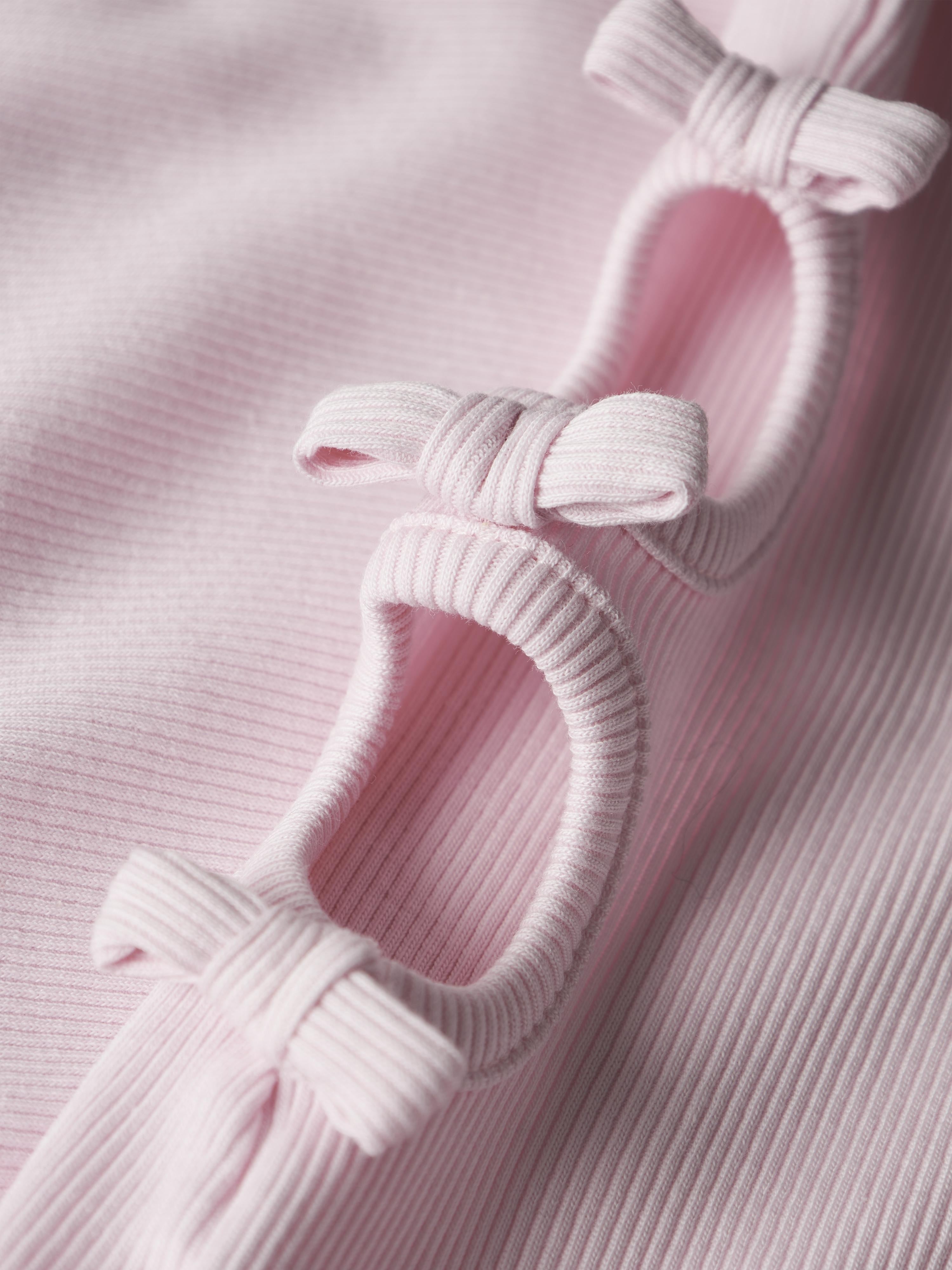 Name It canotta kids rosa cut out con fiocchi