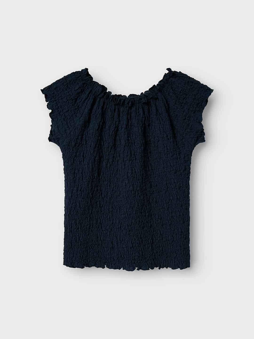 Name It t-shirt kids nero con arriccio