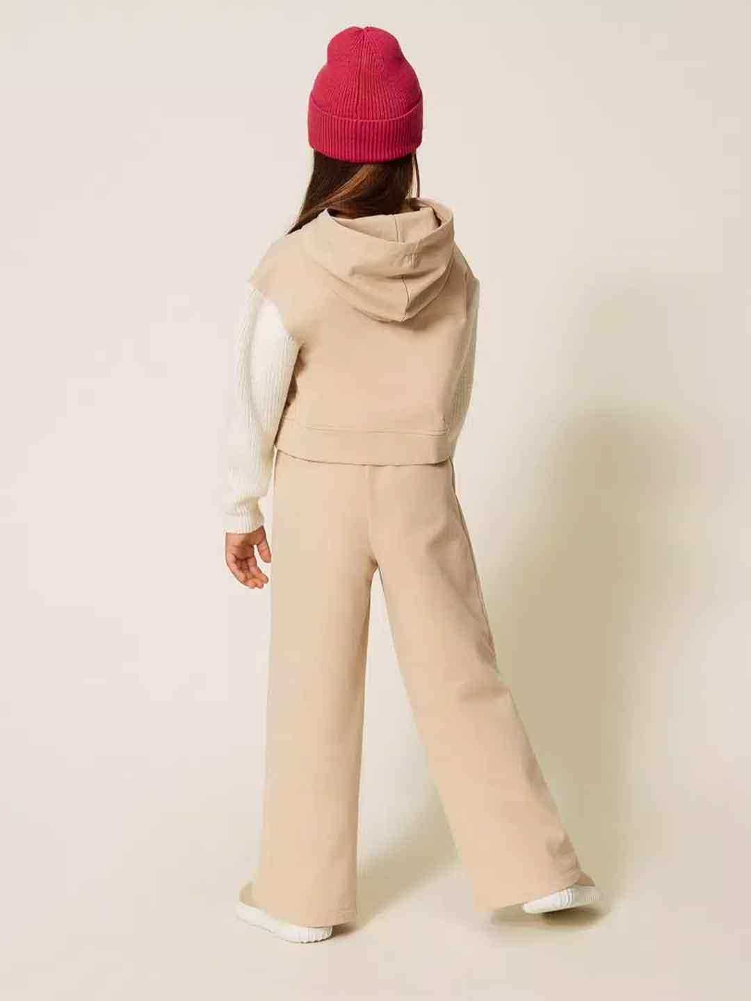 Twinset pantalone kids beige