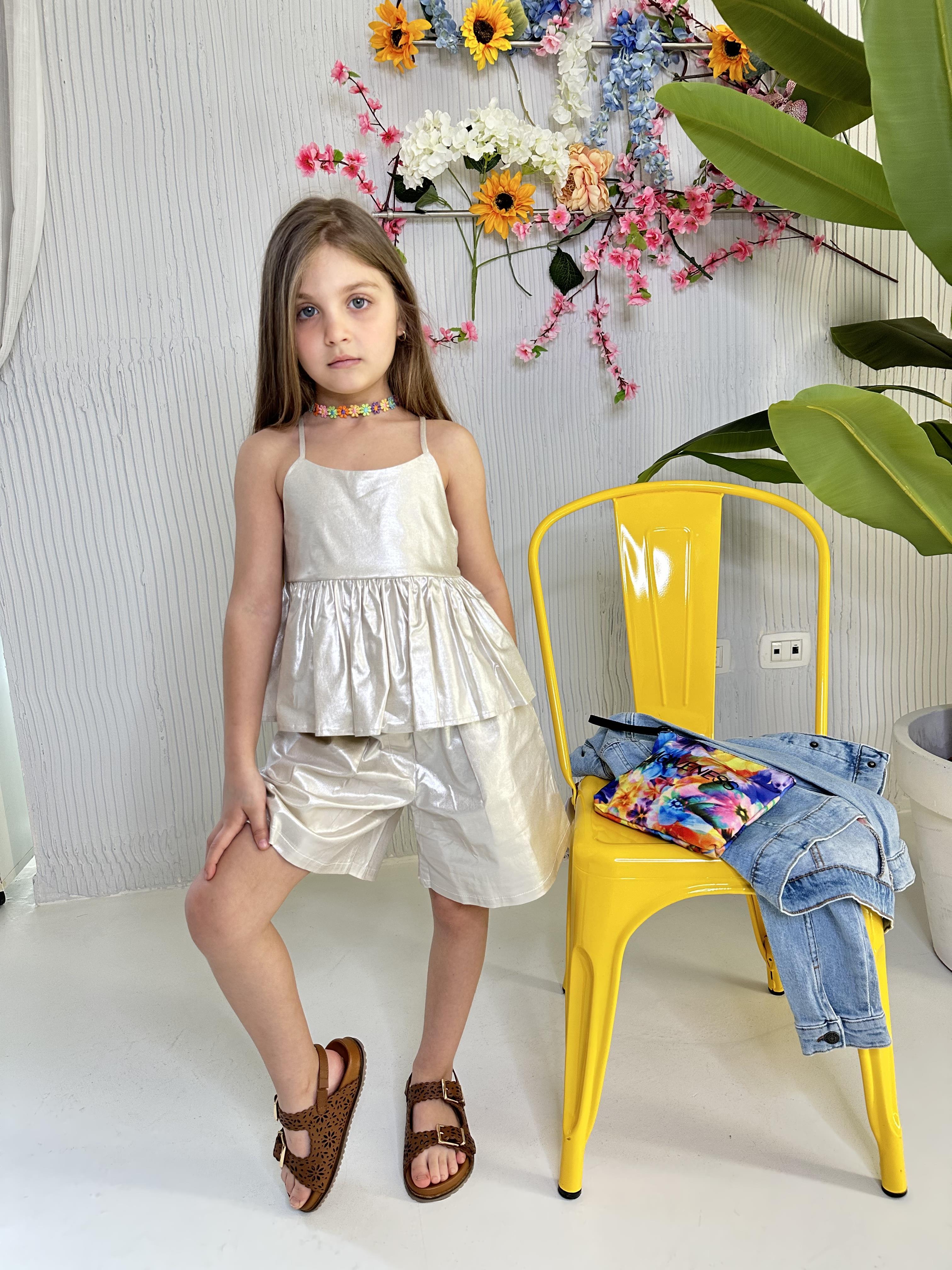Vicolo bermuda kids paltino lucido