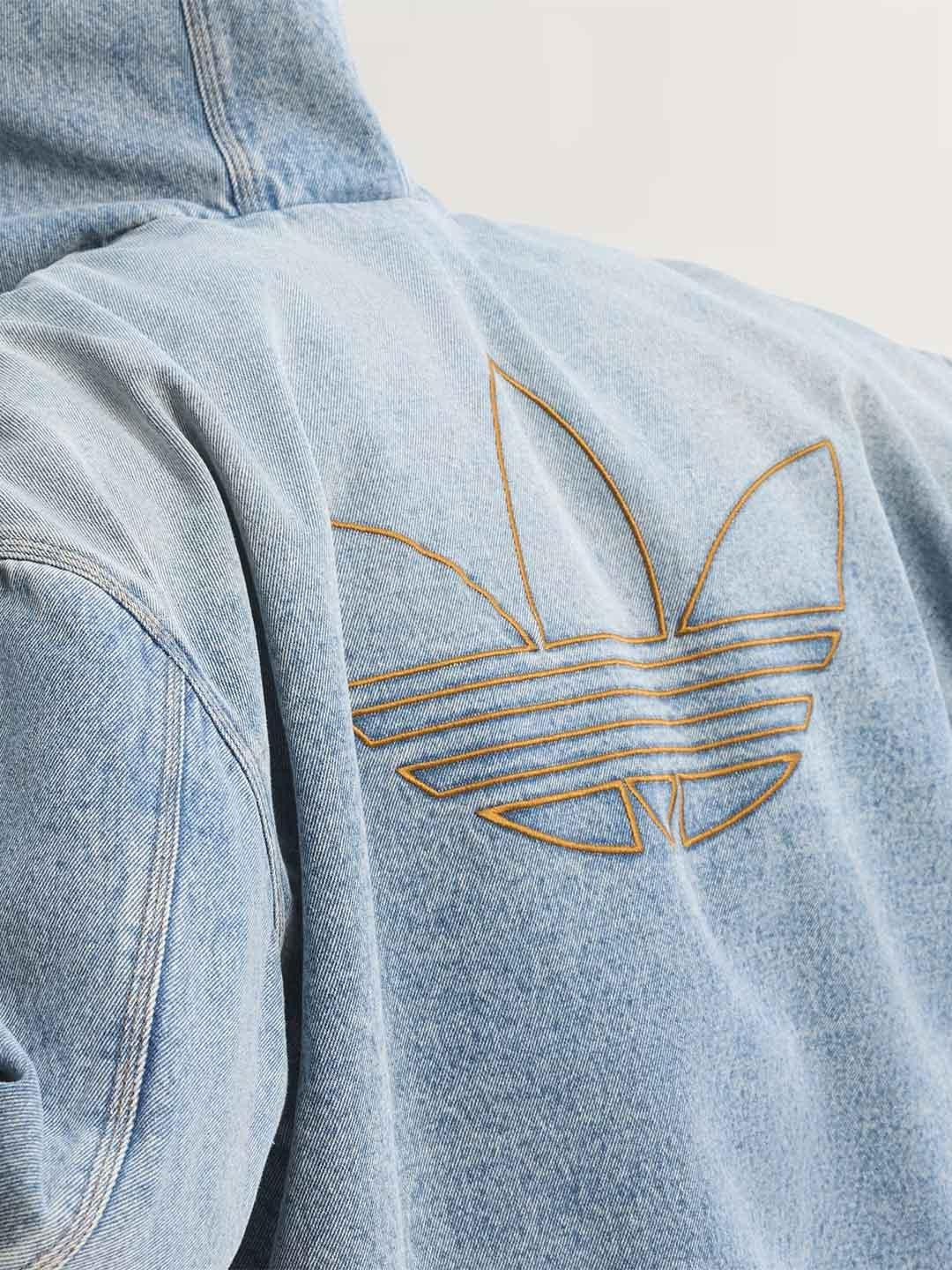 Adidas giubbino in jeans