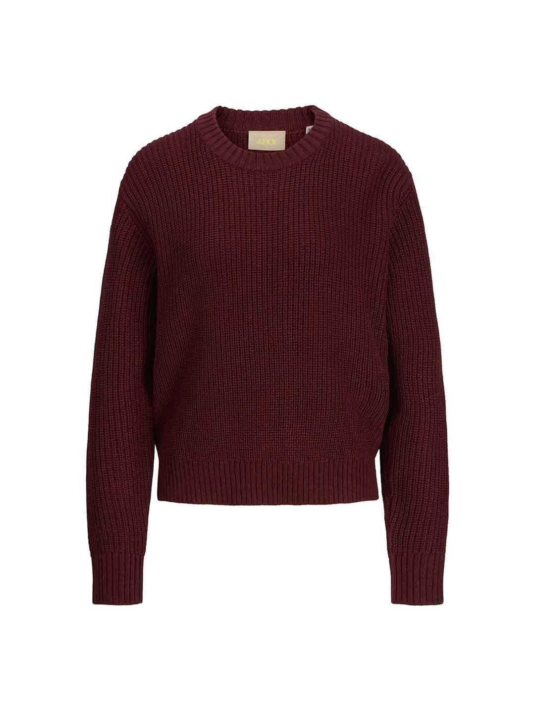 JJXX Global maglione bordeaux