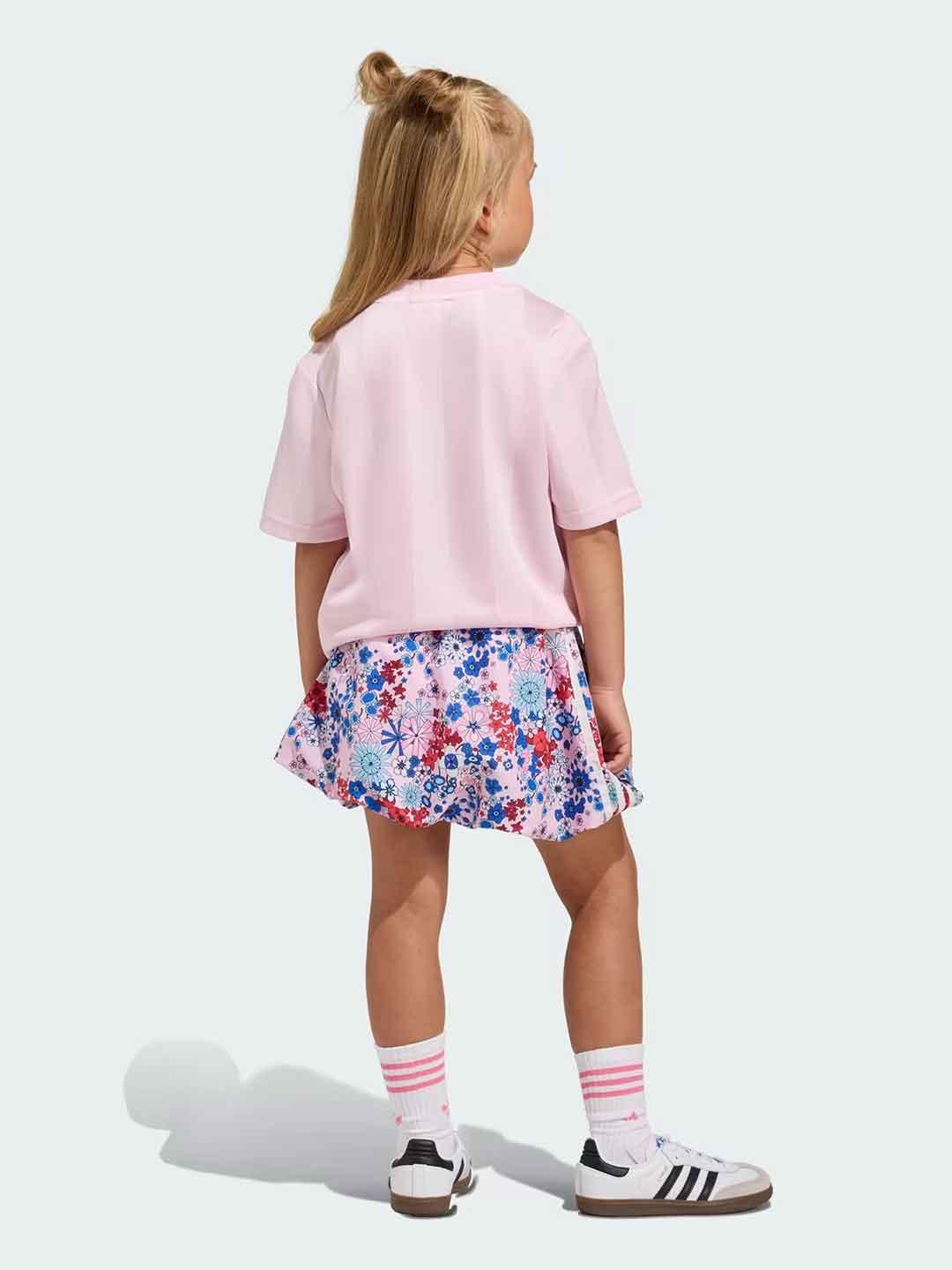Adidas X Liberty London coordinato kids rosa<BR/>