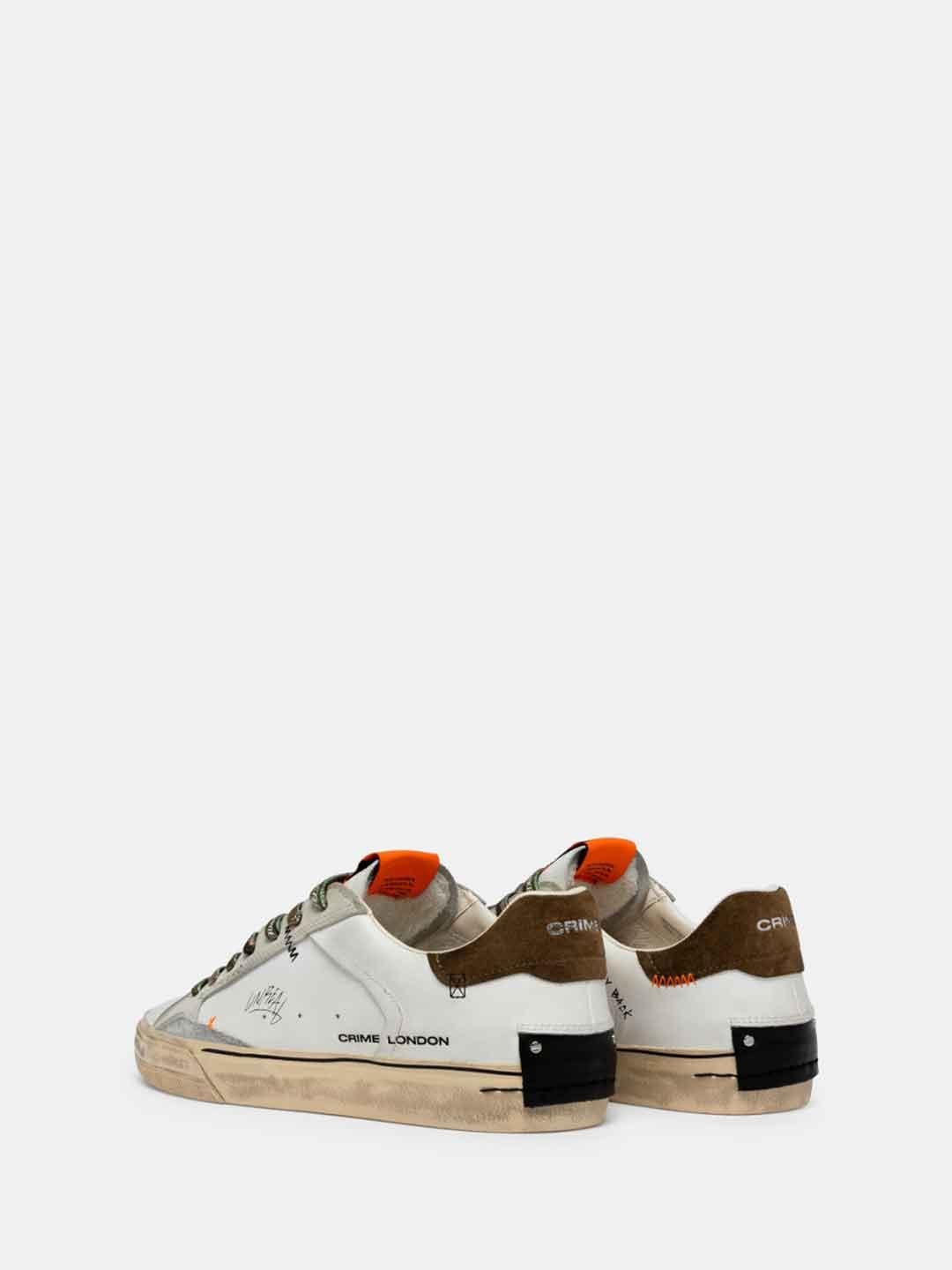 Crime Deconstructed sneakers bianco