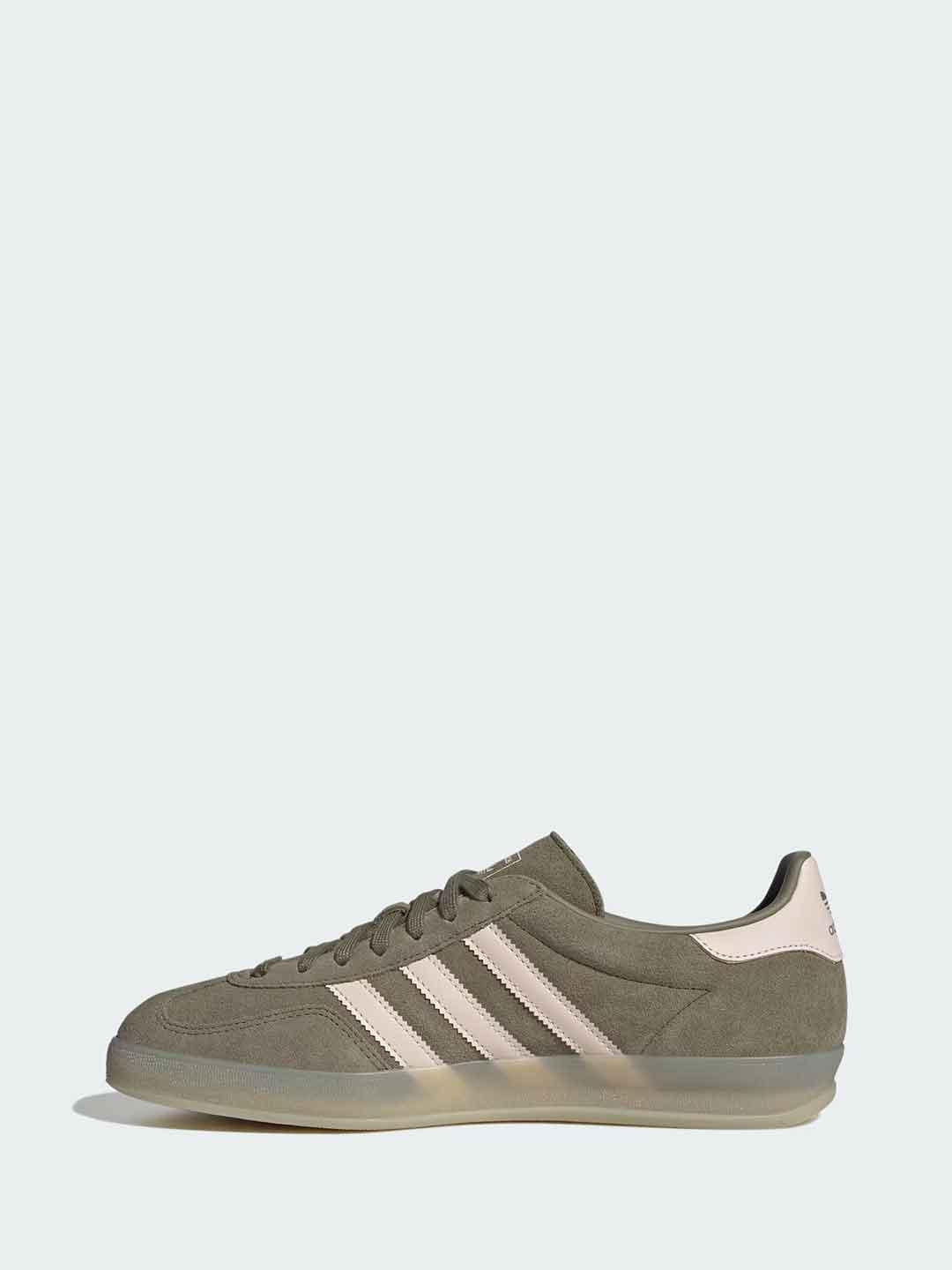 Adidas Gazelle Indoor sneakers verde e rosa