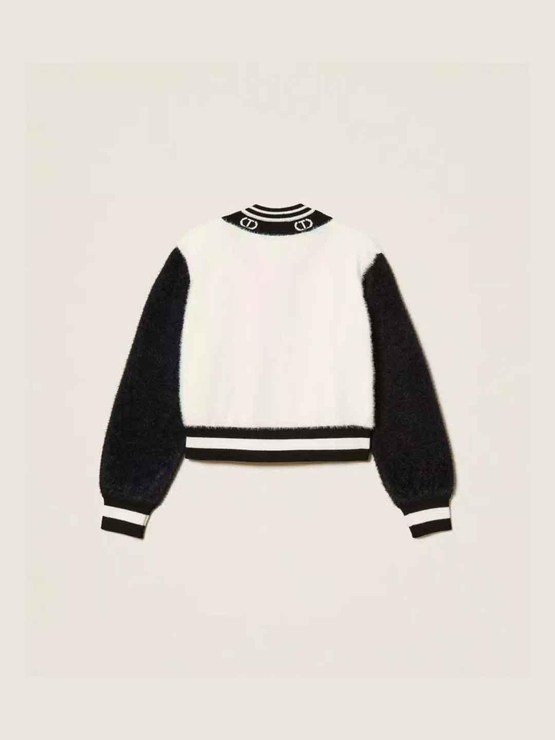 Twinset cardigan kids bianco
