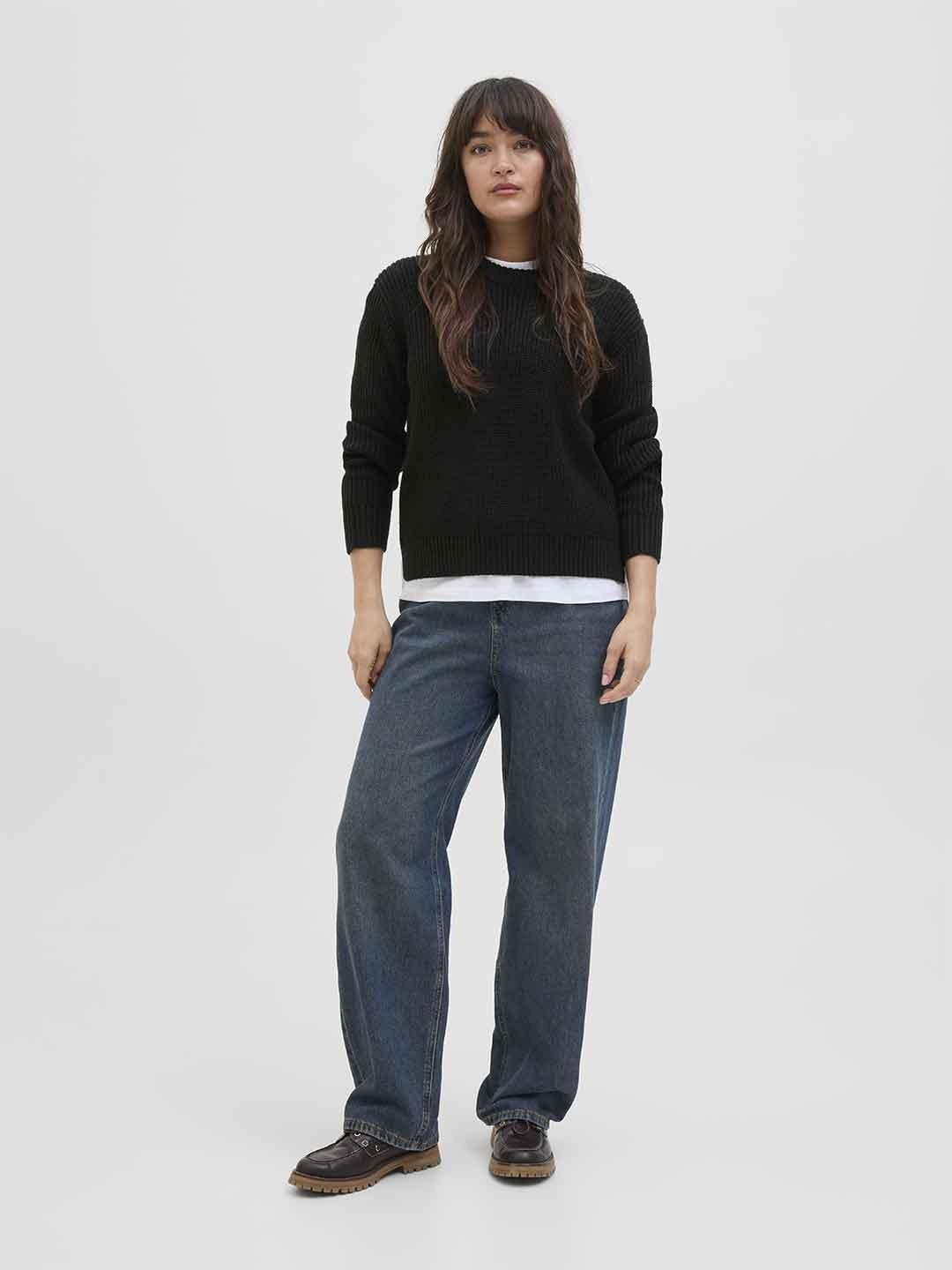 JJXX Global maglione nero