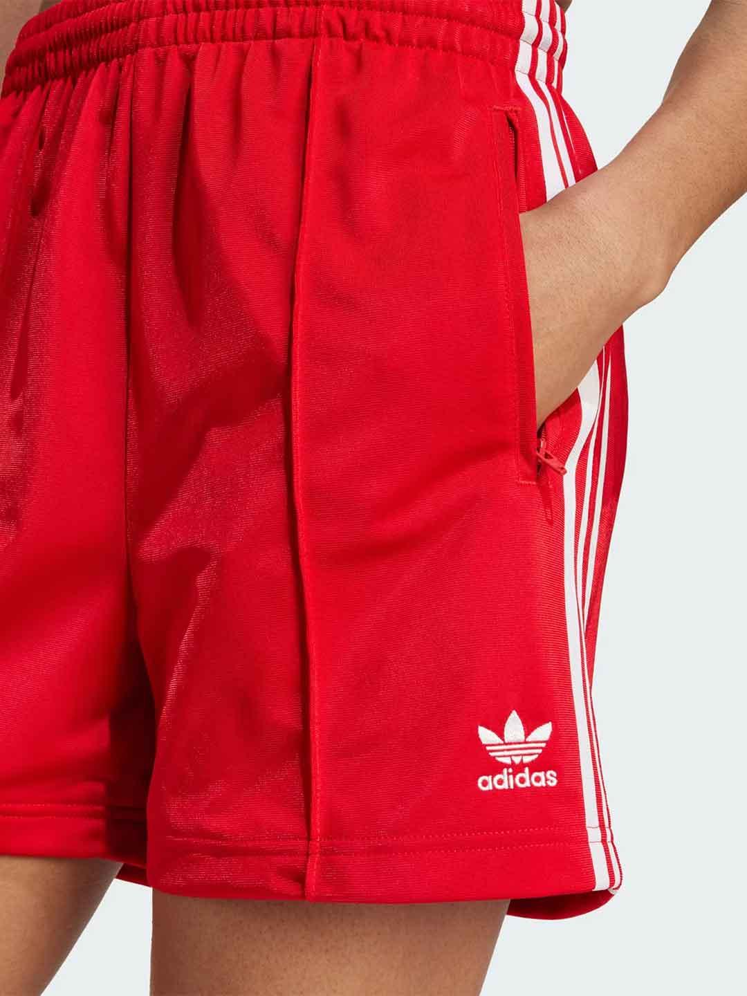 Adidas shorts rosso