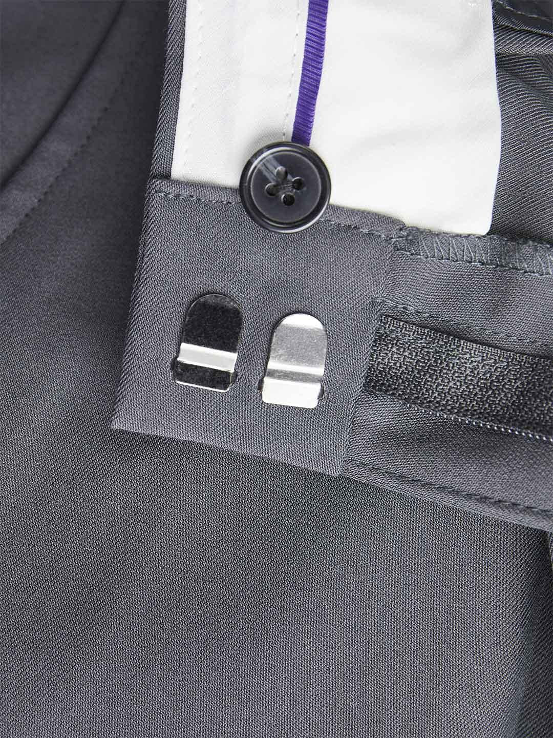 JJXX Mary pantalone grigio con risvolto