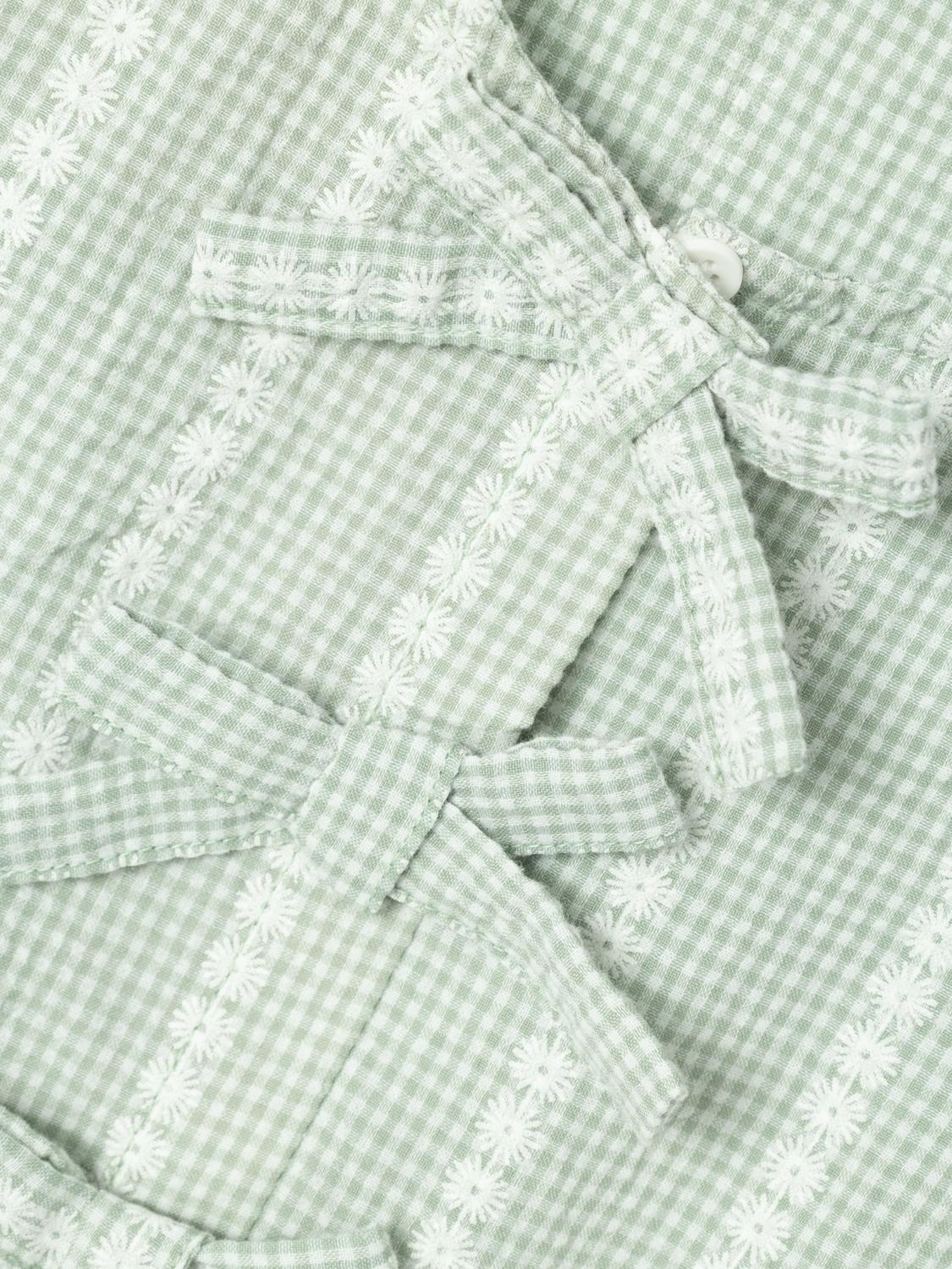 Name It maglia kids verde con margherite
