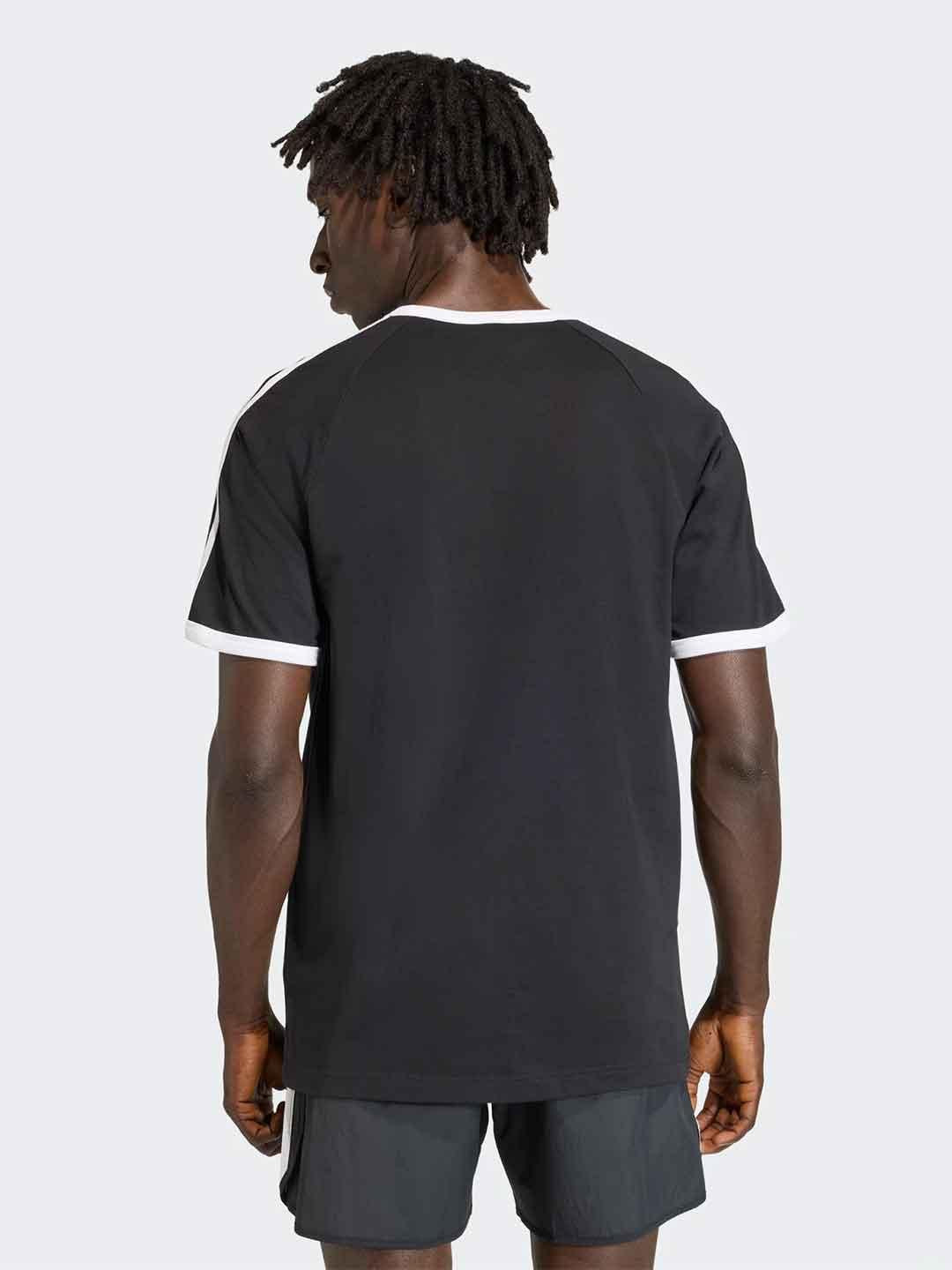 Adidas 3 stripes t-shirt nero