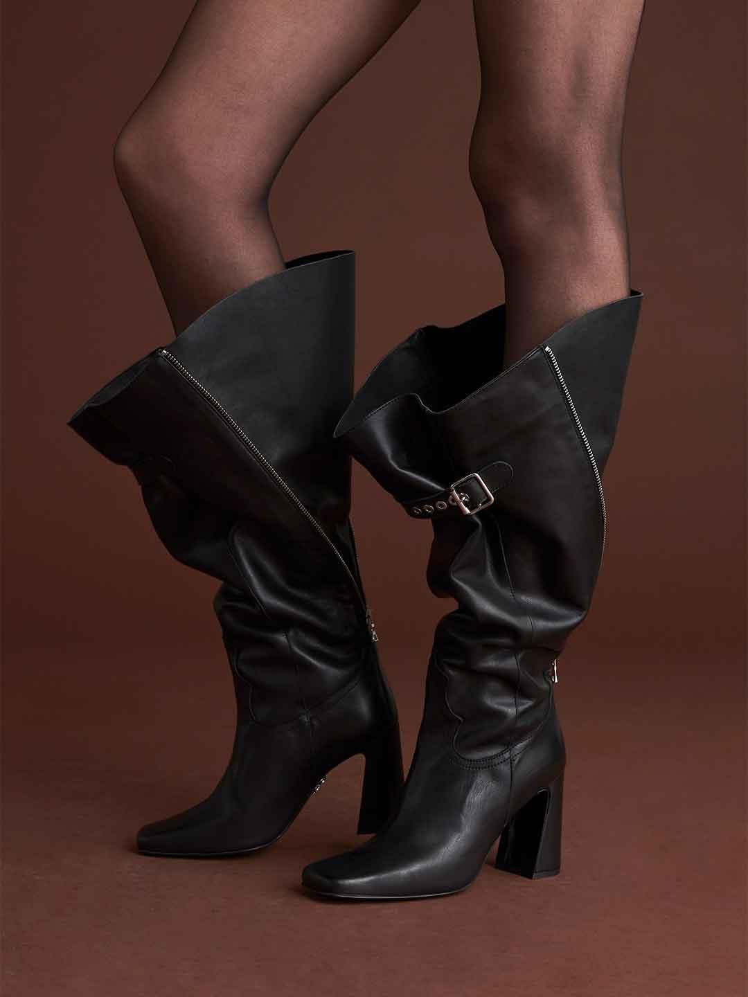 Aniye By Lily Corsair stivali nero in pelle