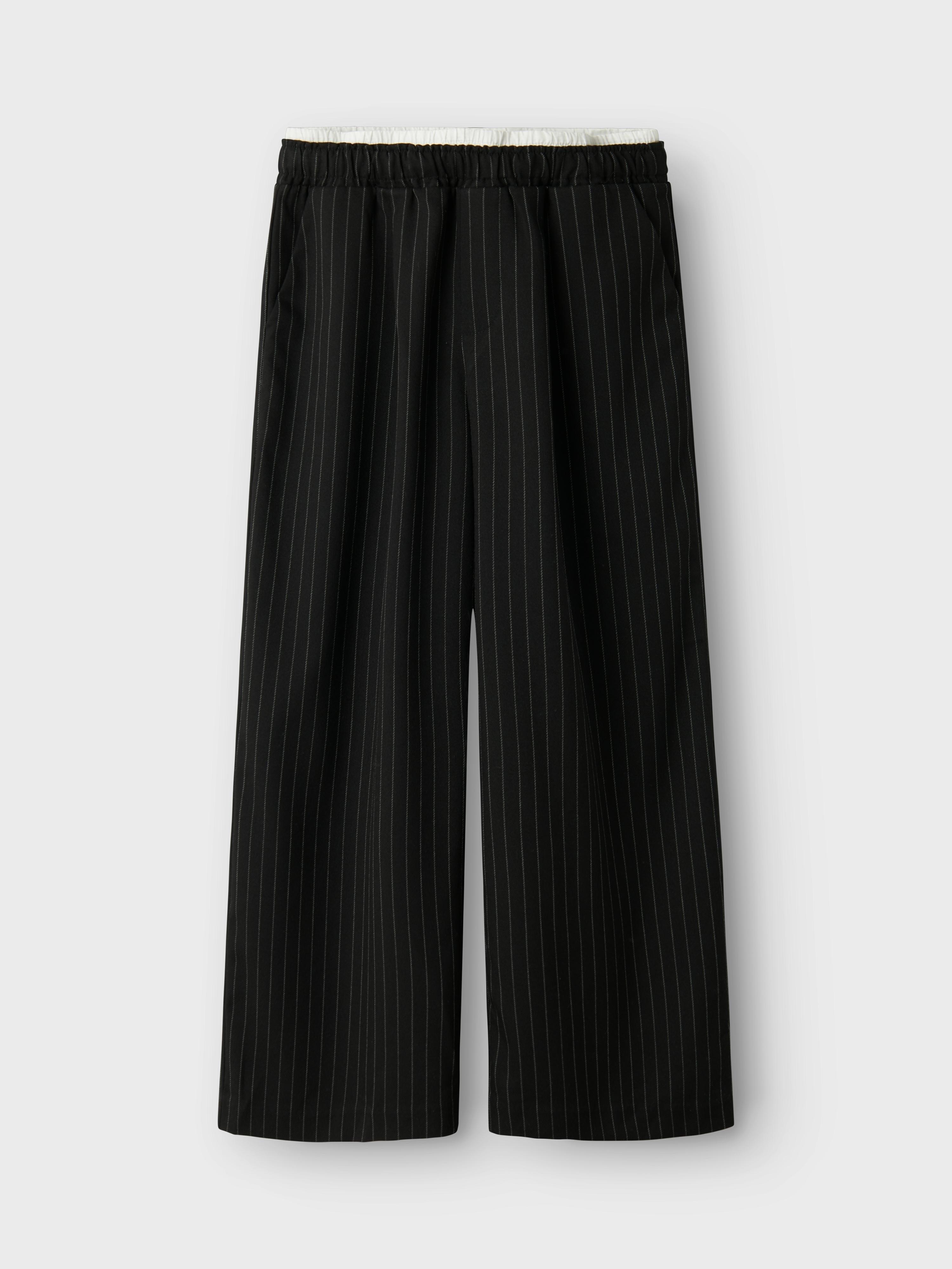 Name It pantaloni kids nero a righe