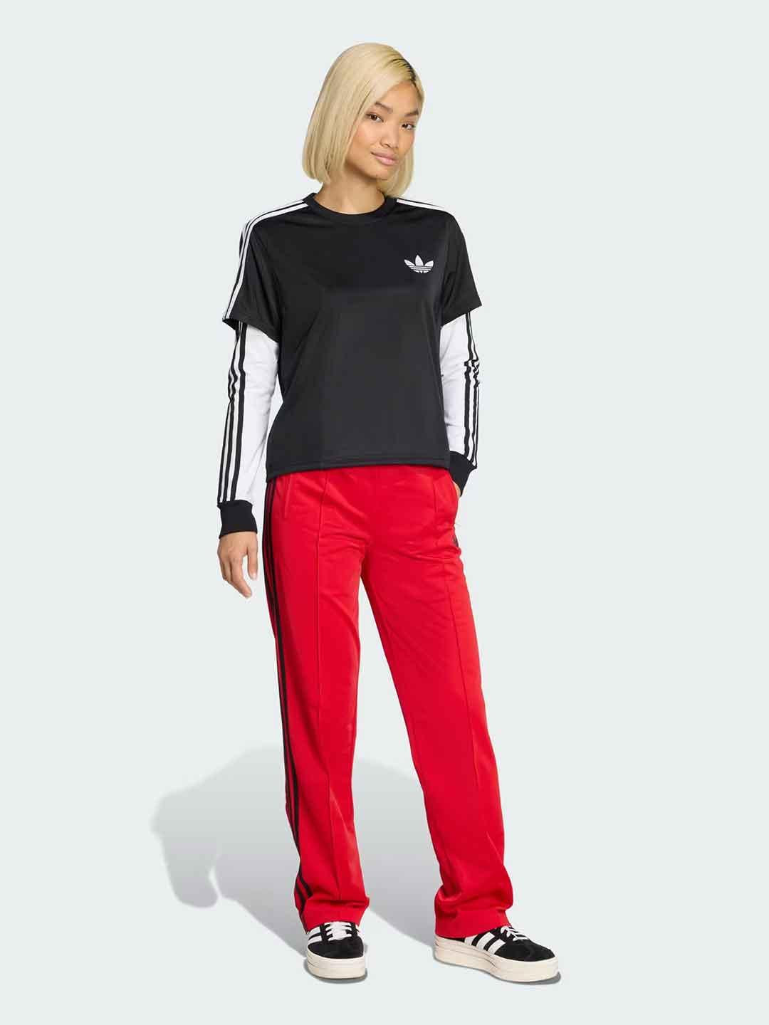 Adidas Firebird Tee t-shirt nero