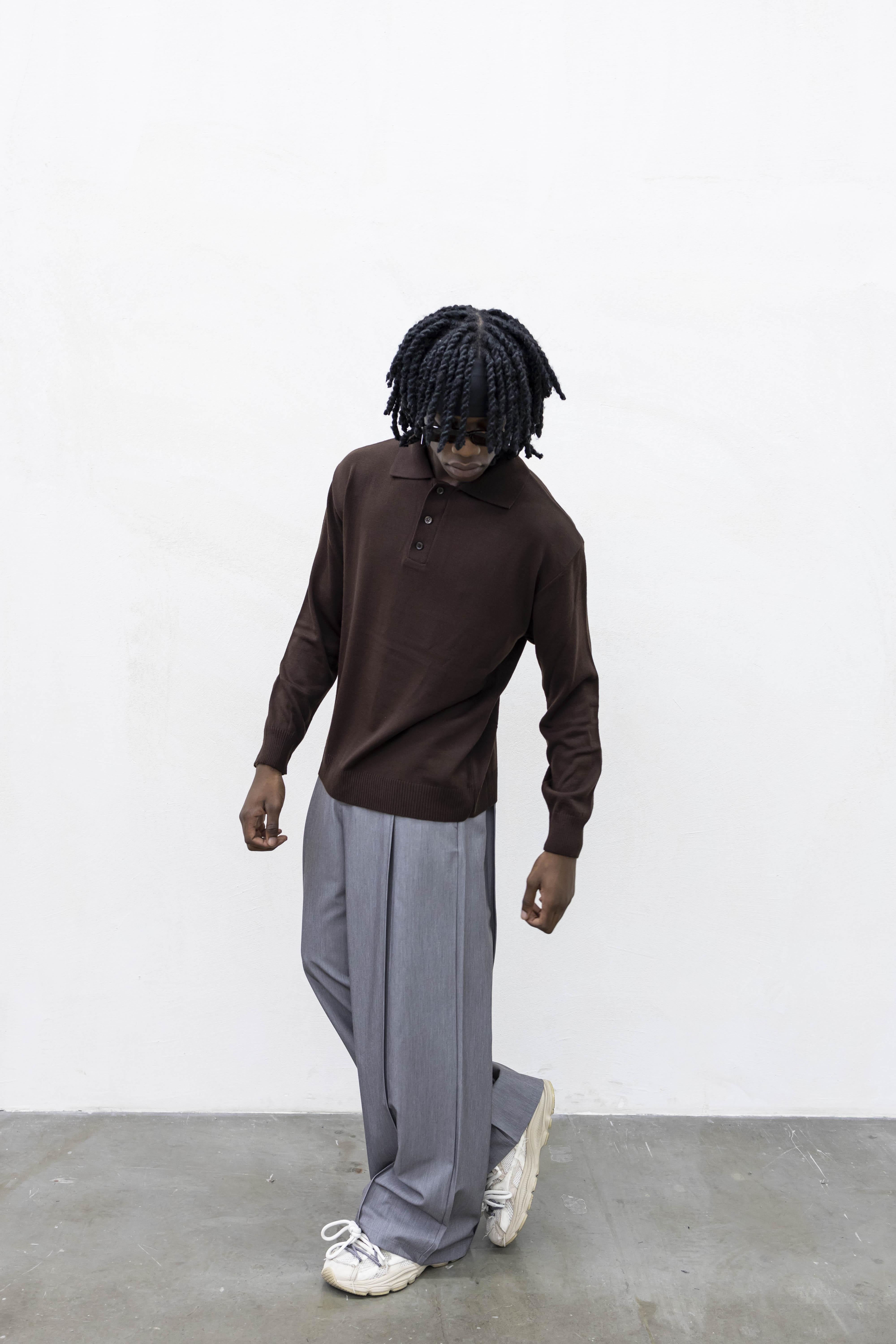 Tokyo polo marrone