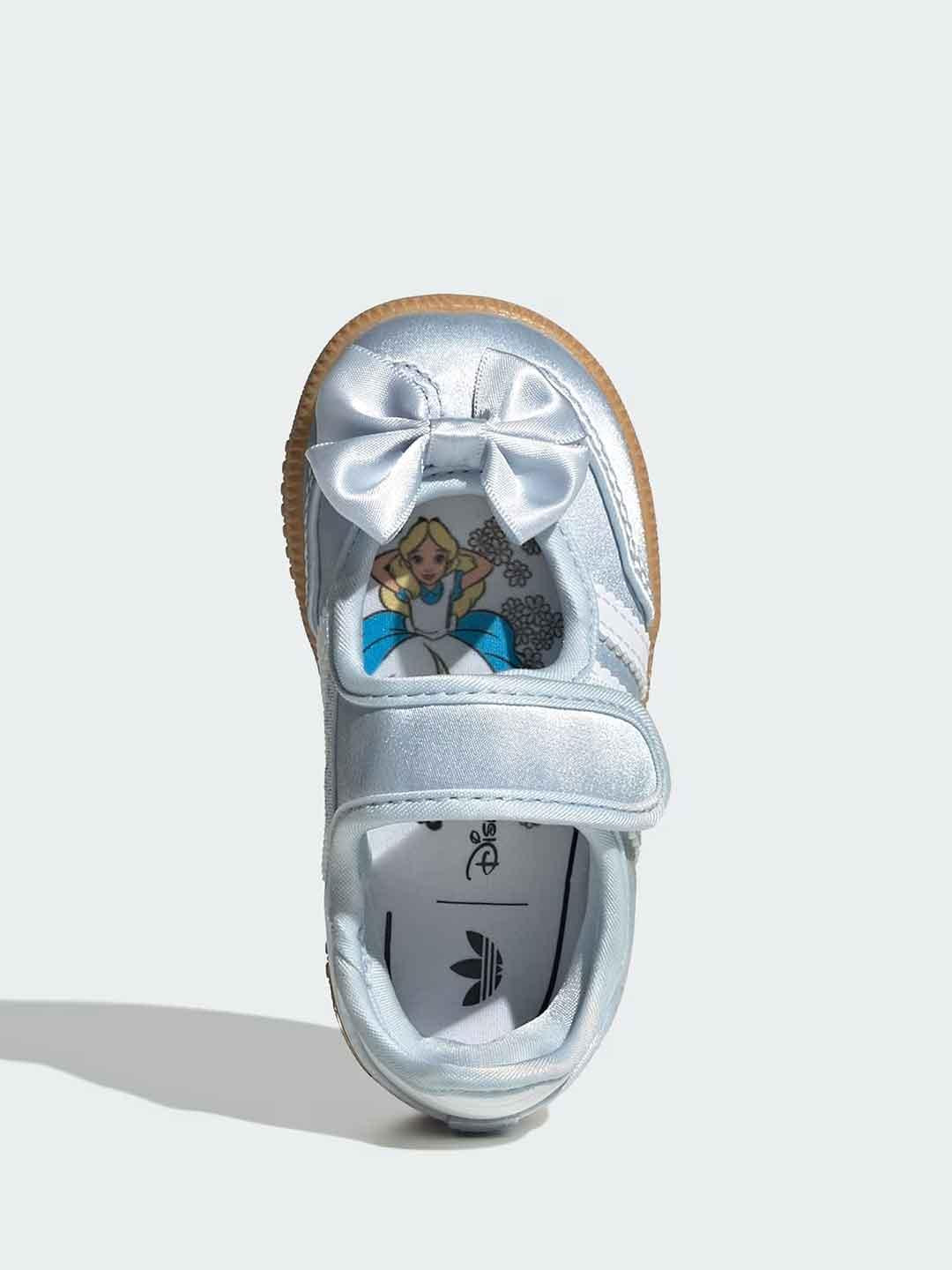 Adidas Samba Jane ballerine kids celeste X Disney
