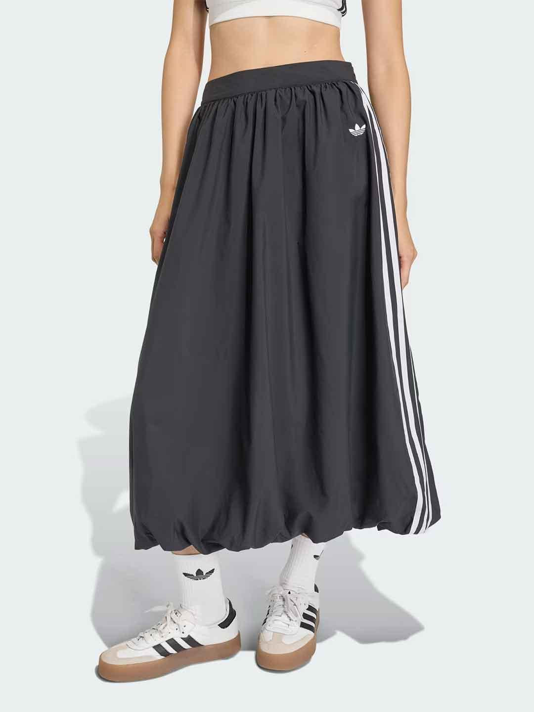 Adidas gonna nero balloon lunga