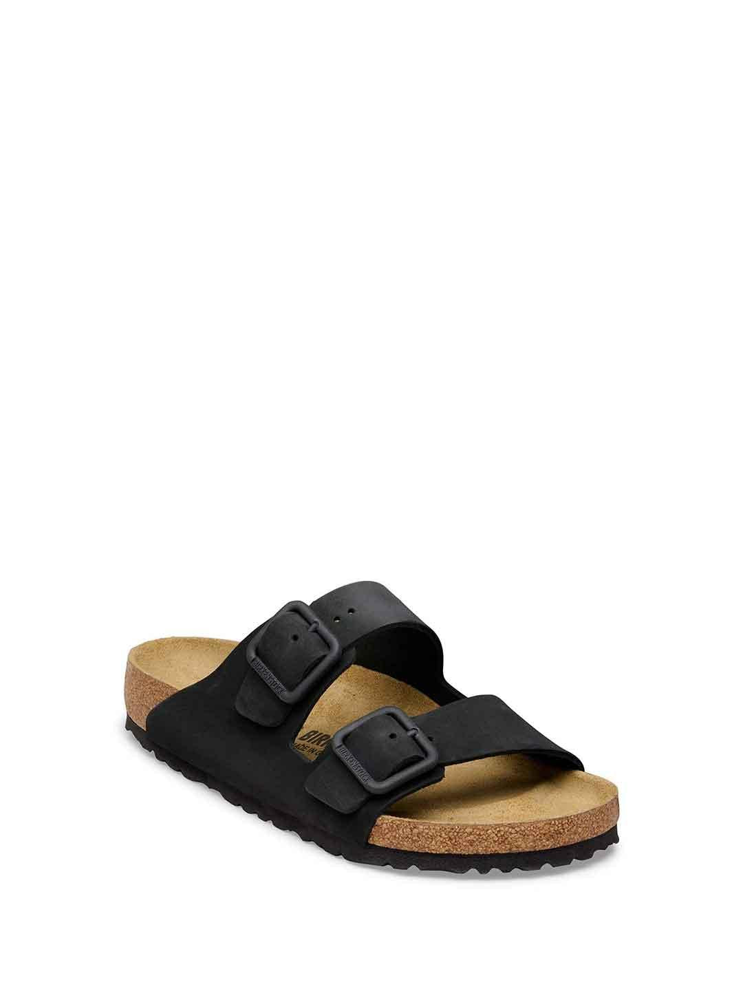 Birkenstock Arizona Wire Buckle sandali nero