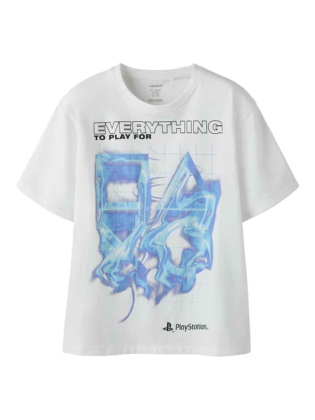 Name It t-shirt kids bianco grafica Playstation