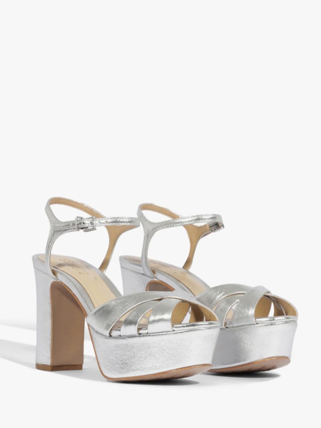 Schutz Keefa Sandal sandali argento