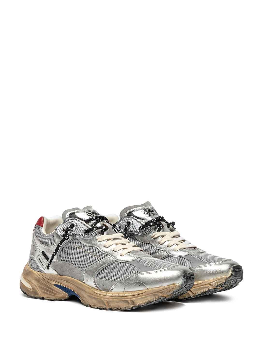 Crime Fugitive 9094 sneakers argento running