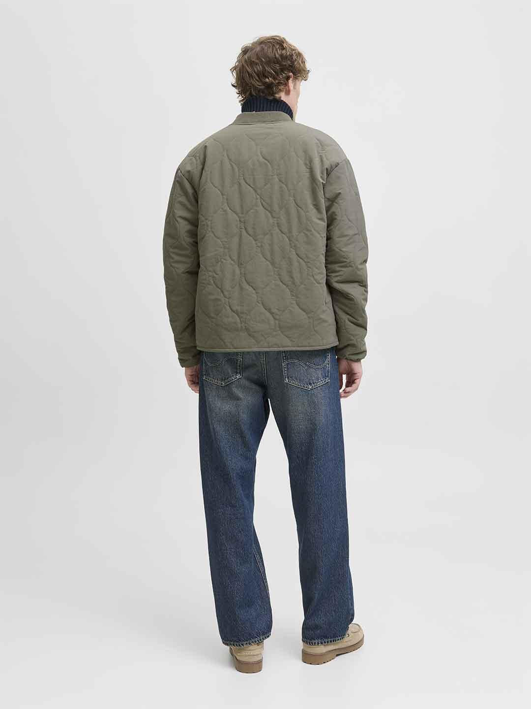 Jack & Jones giubbino verde con tasche