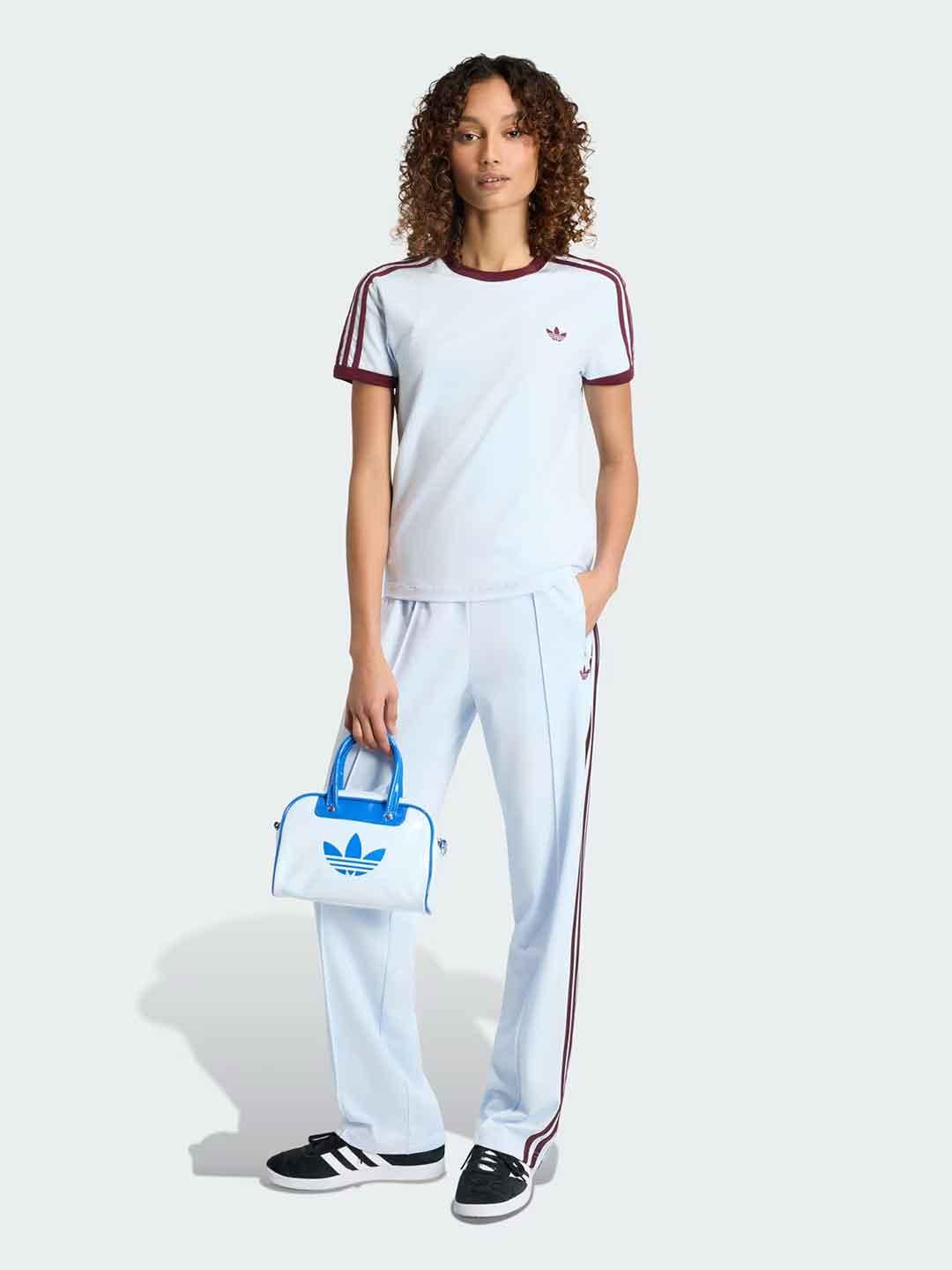 Adidas Firebird pantalone celeste