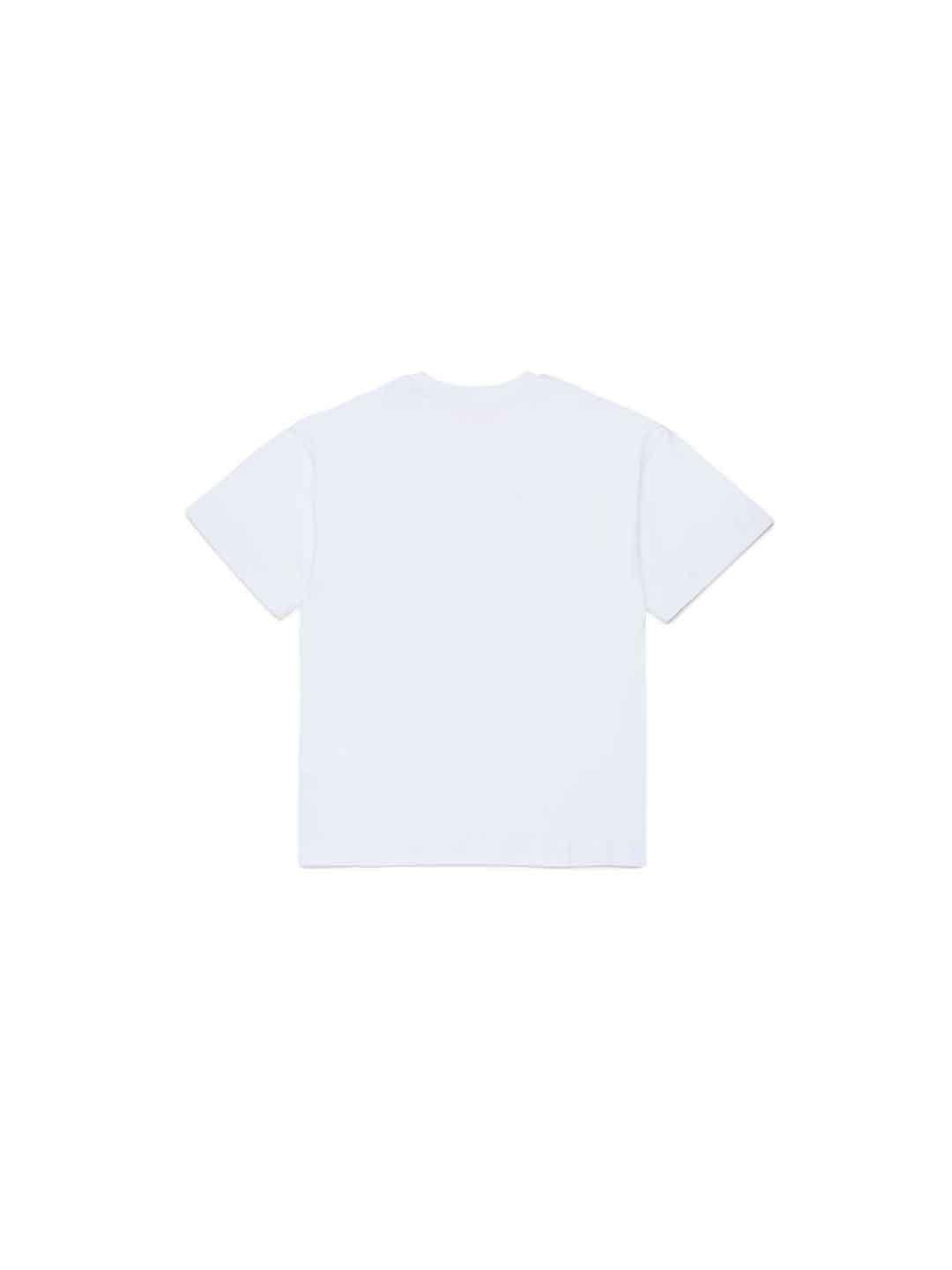 Diesel Tlogy t-shirt bianco con logo piccolo