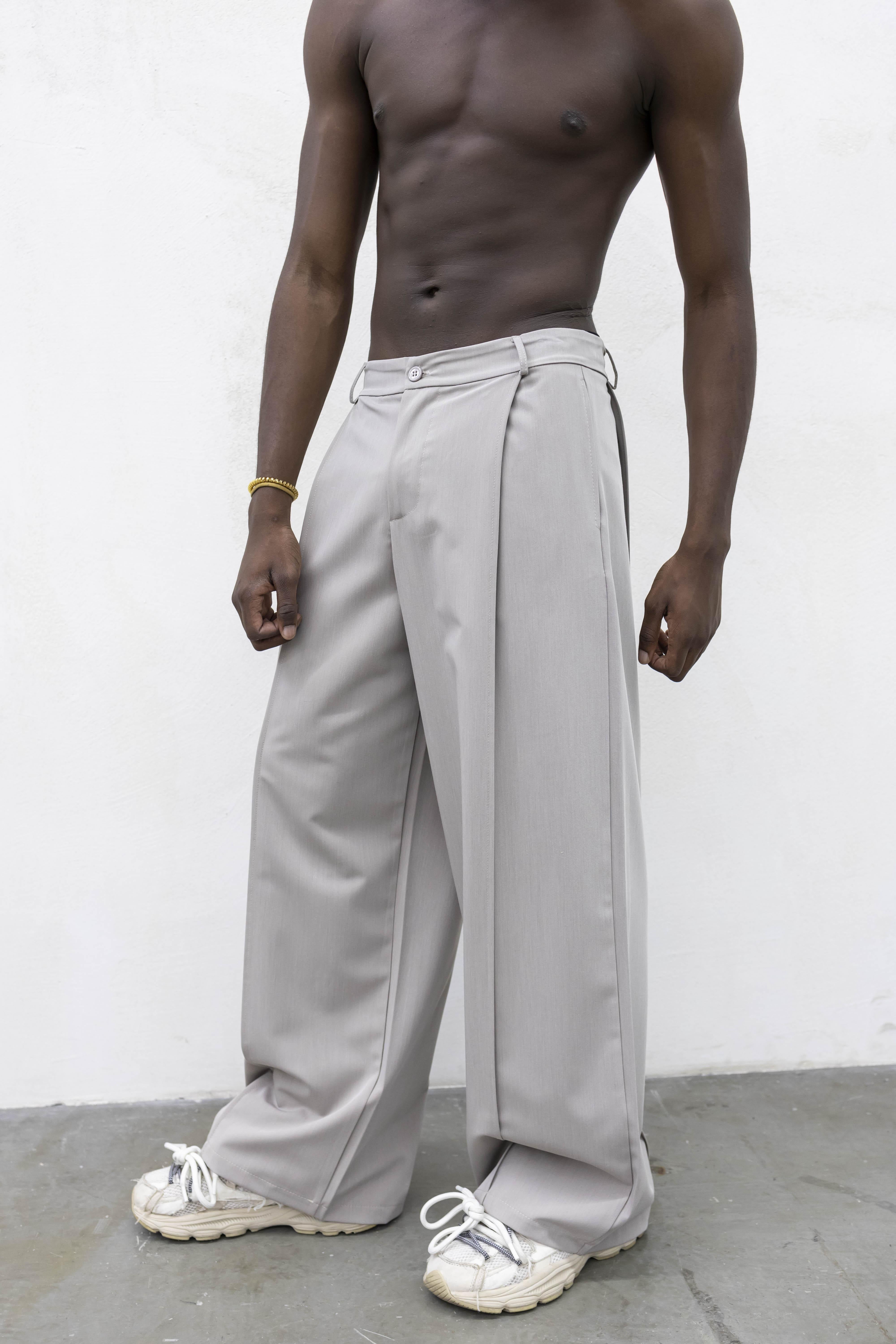 Present Day All Pinces pantaloni beige