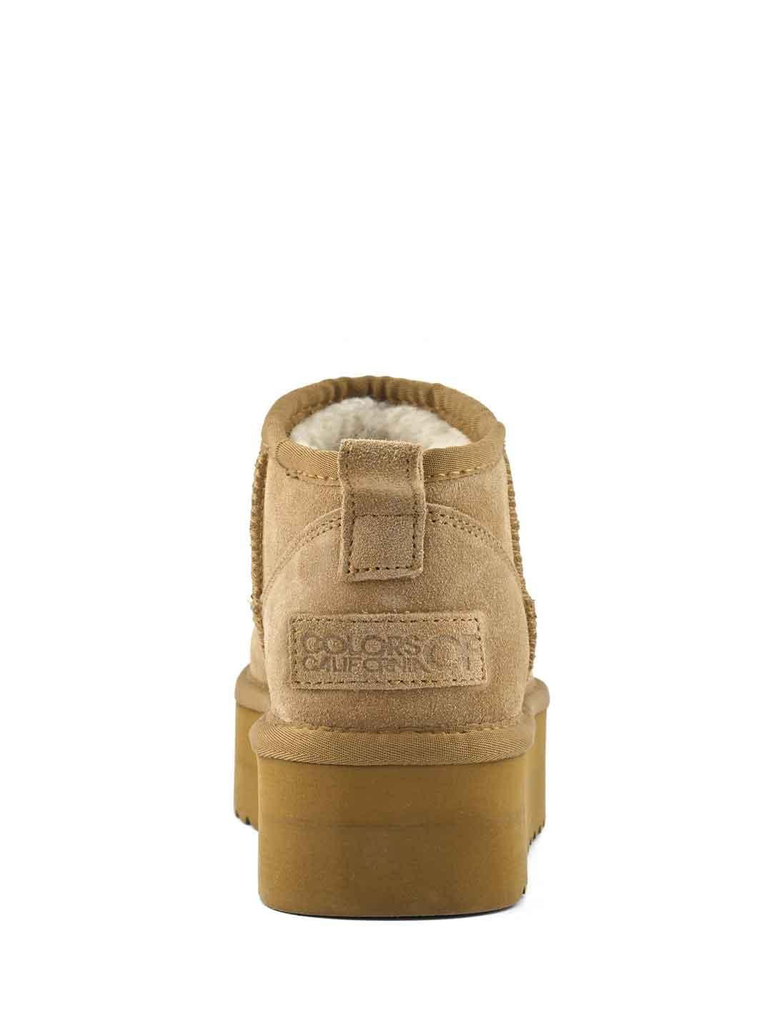 Colors Of California stivali marrone platform