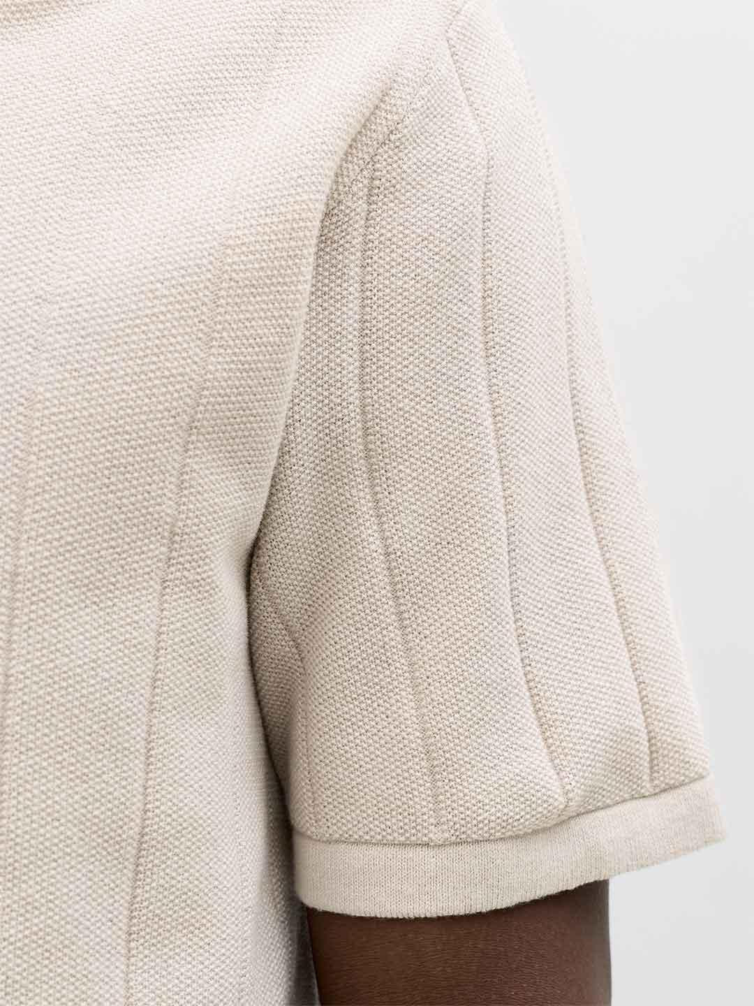 Jack & Jones polo beige in maglia