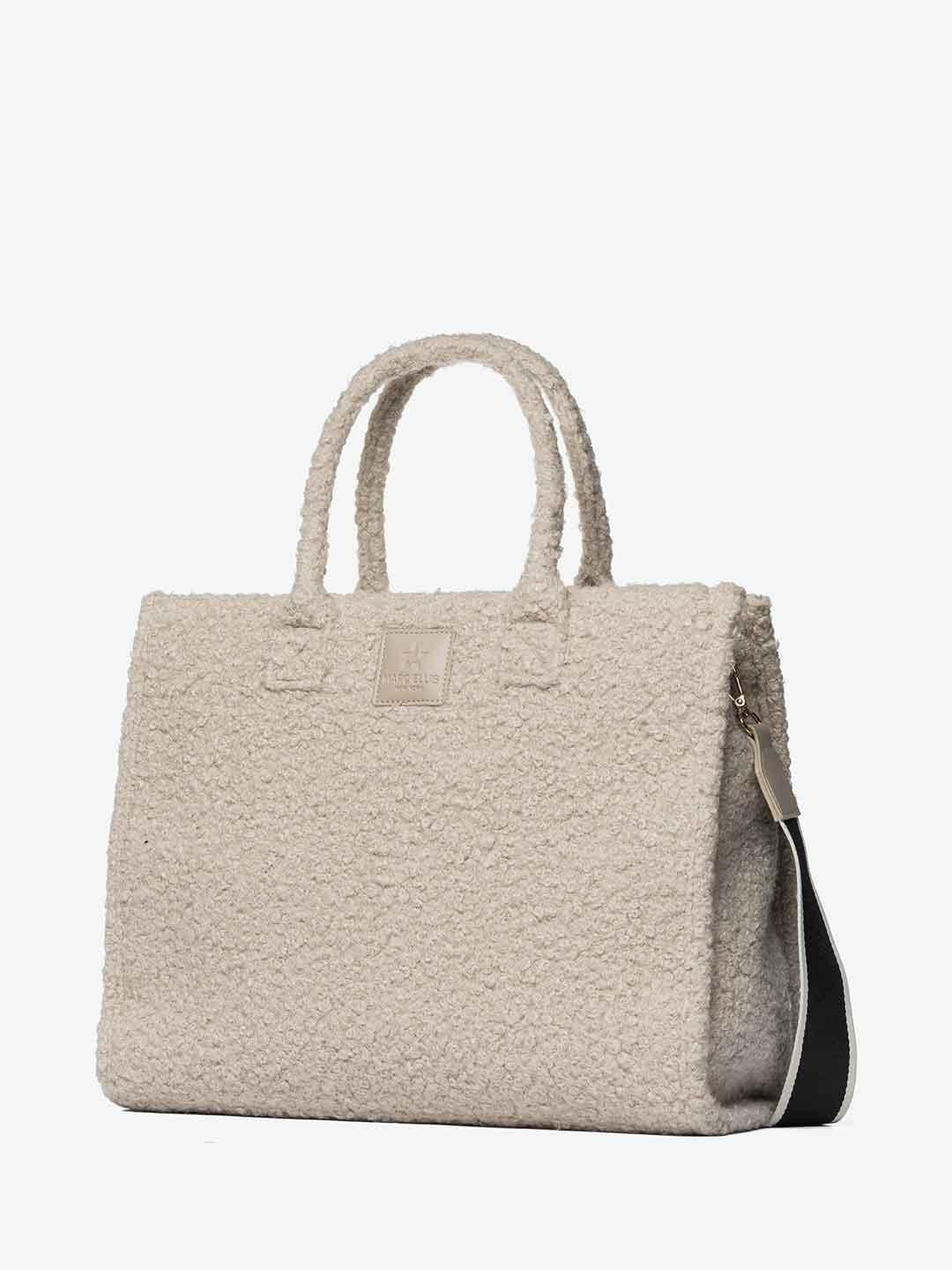 Marc Ellis Buby Curl L beige nero teddy
