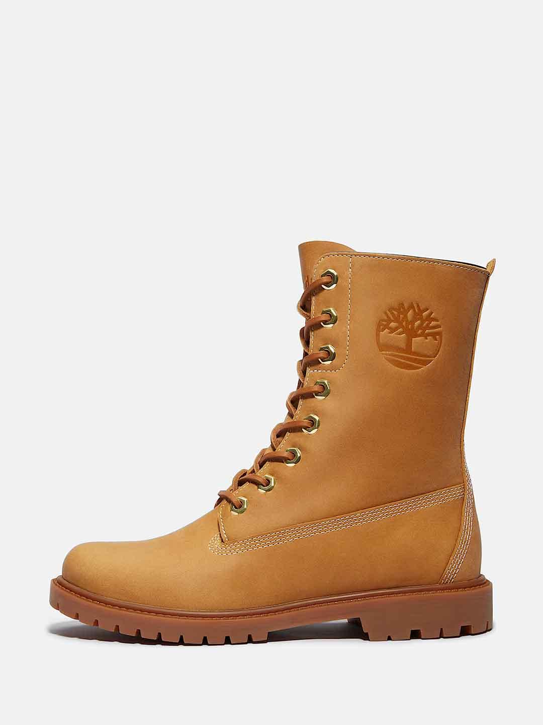 Timberland Premium 8 Inch anfibio beige impermeabile