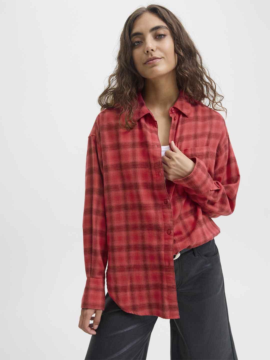 JJXX Jamie camicia rossa
