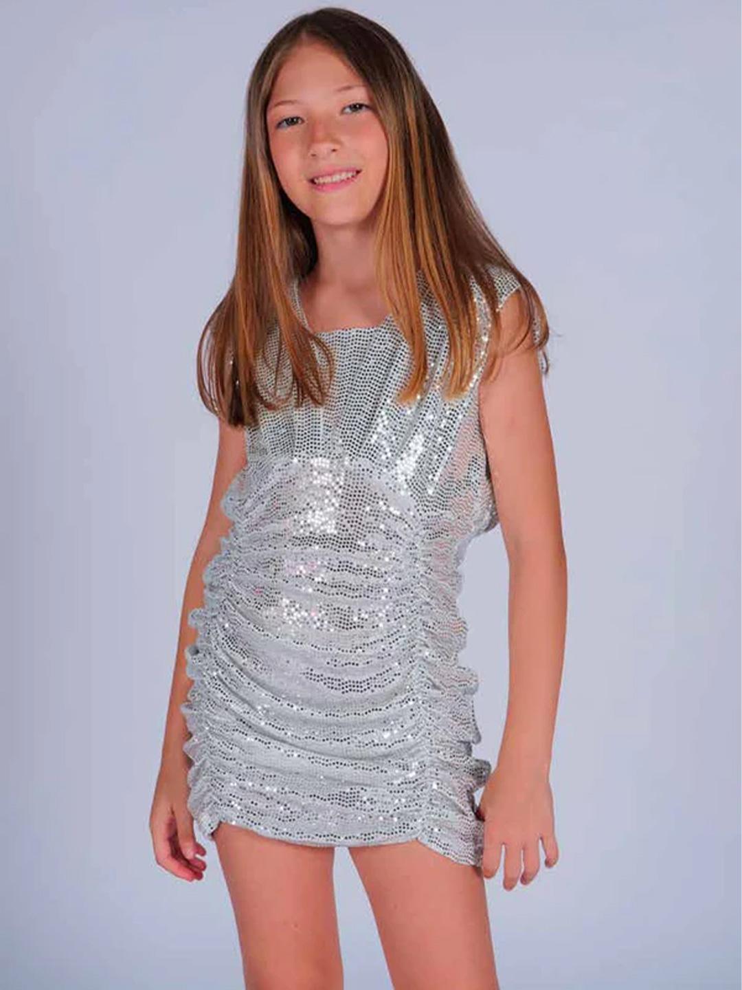 Marc Ellis abito kids in argento