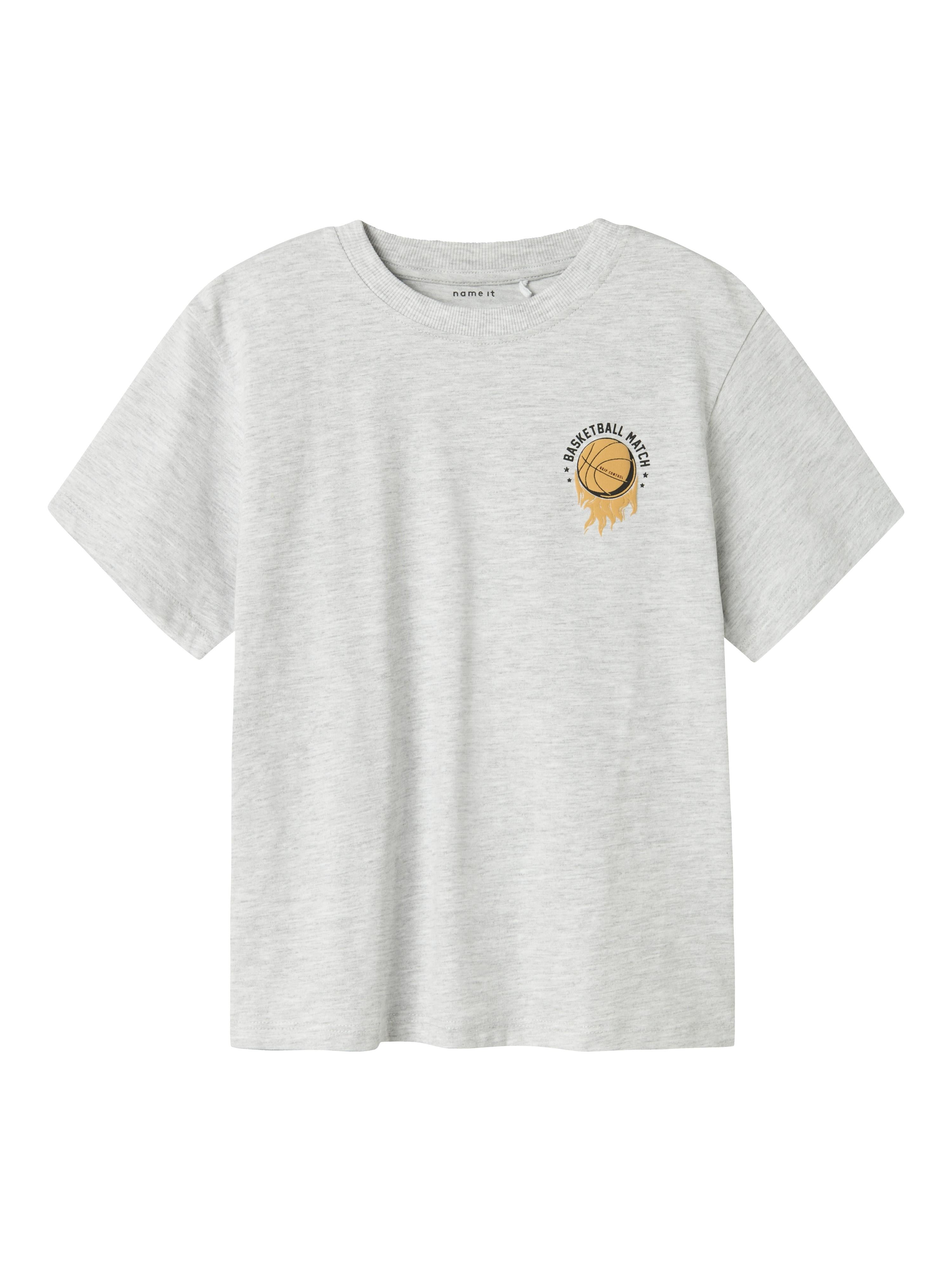 Name It t-shirt kids grigio Basketball Match