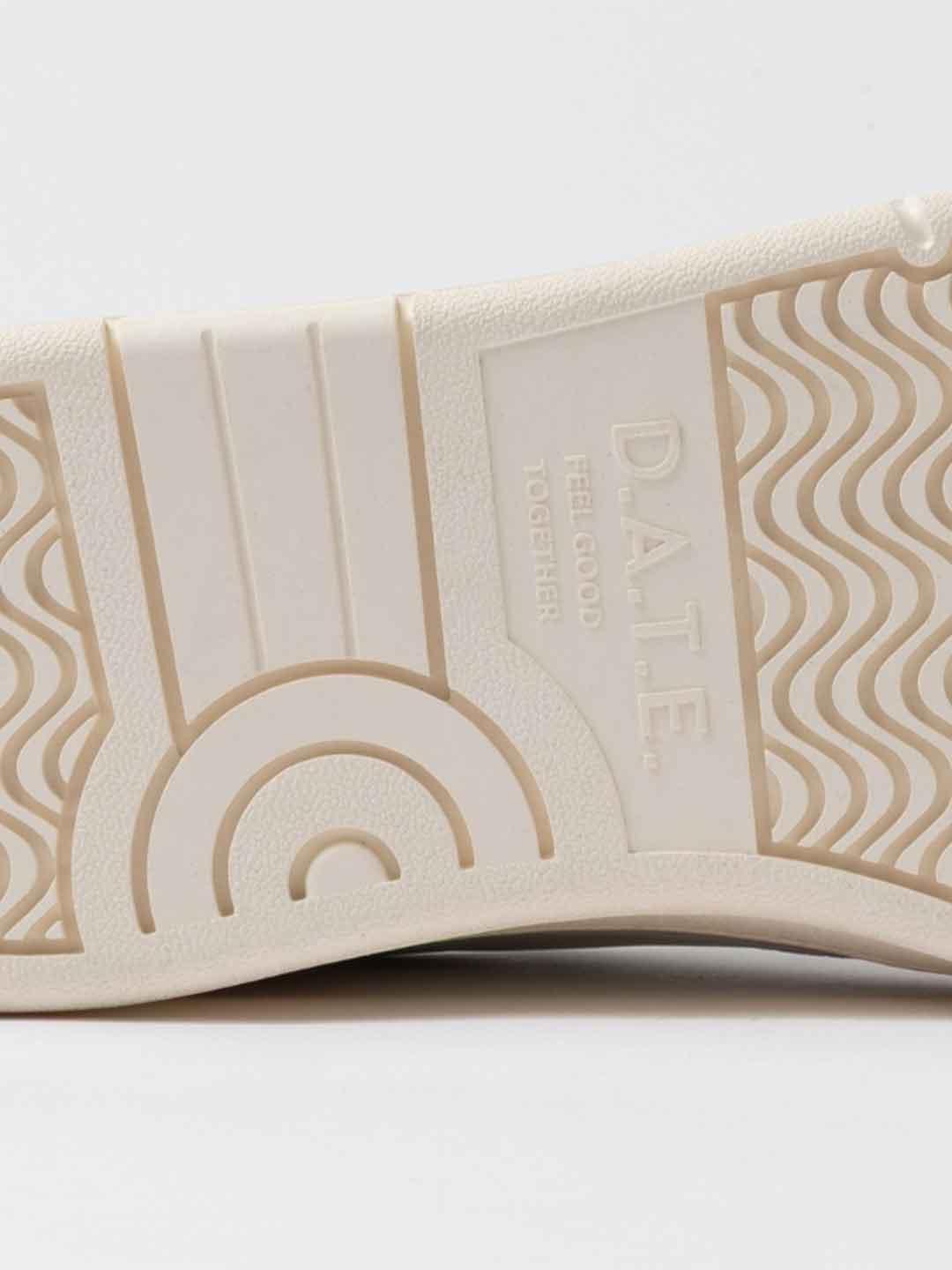 D.A.T.E. Court 2.0 Vintage sneakers panna